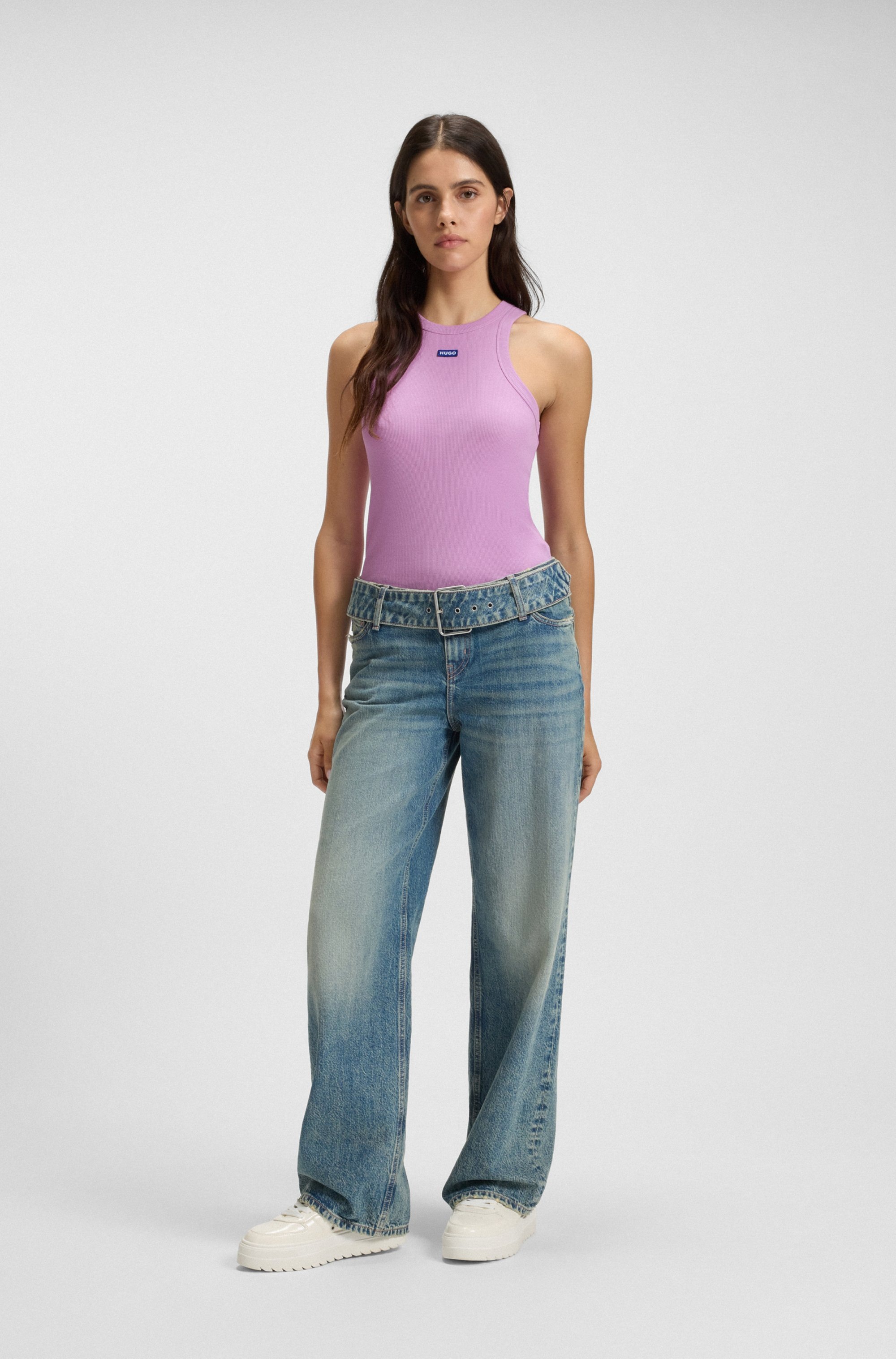 HUGO Blue Tanktop »Easy Tank«, Stretch-Baumwolle, Slim Fit