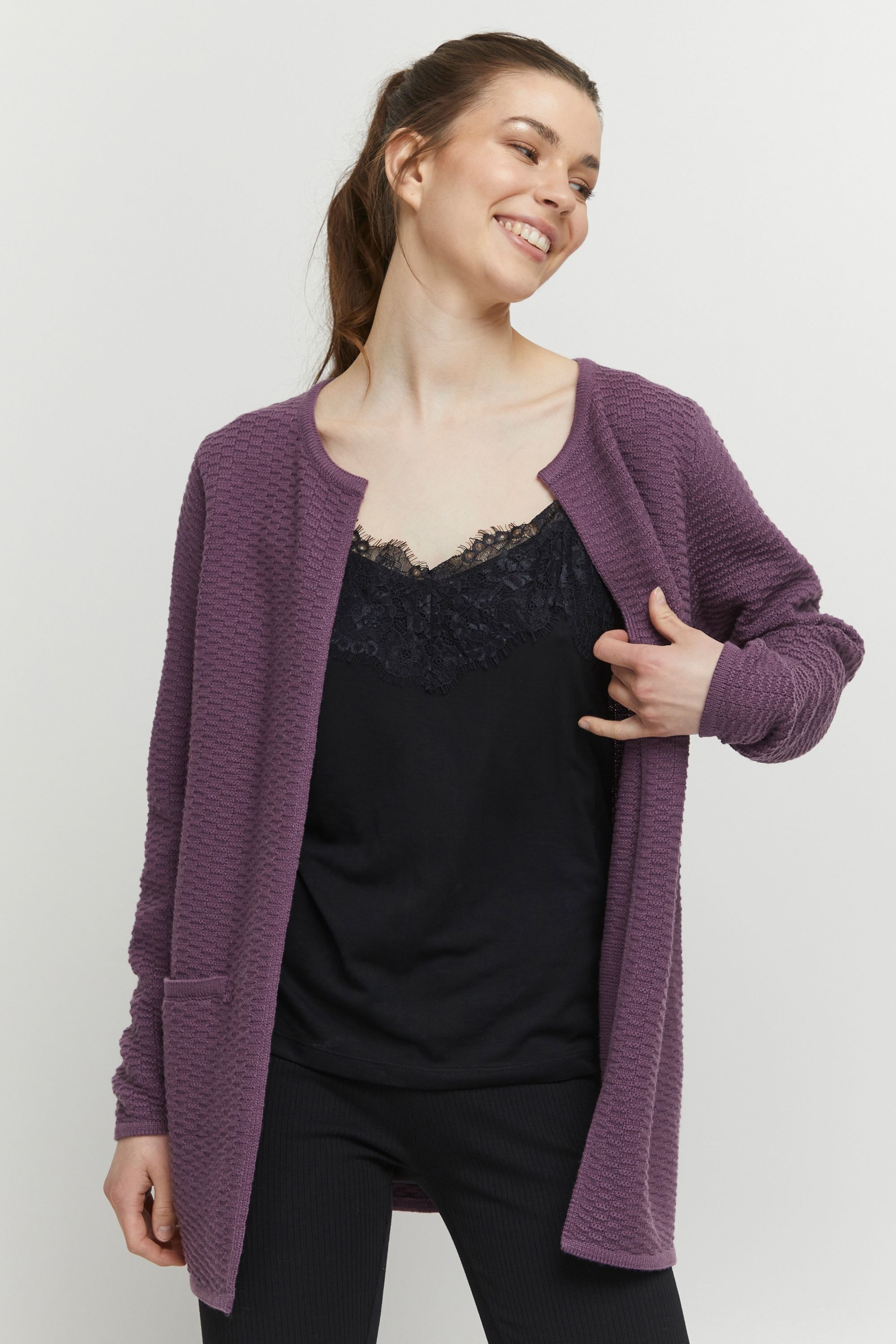 b.young Strickjacke »Strickjacke BYManja«