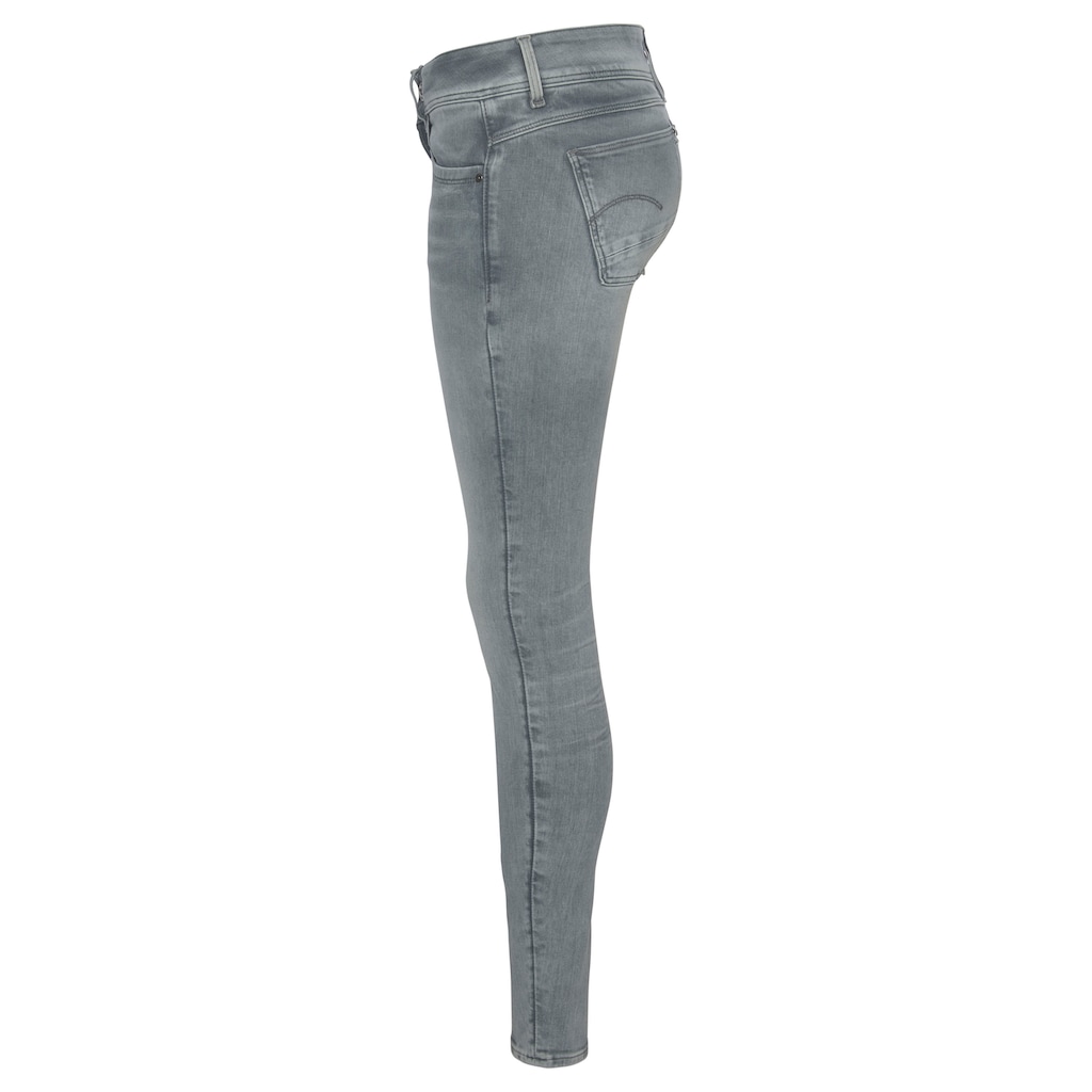 G-Star RAW Skinny-fit-Jeans »Mid Waist Skinny«, mit Elasthan-Anteil