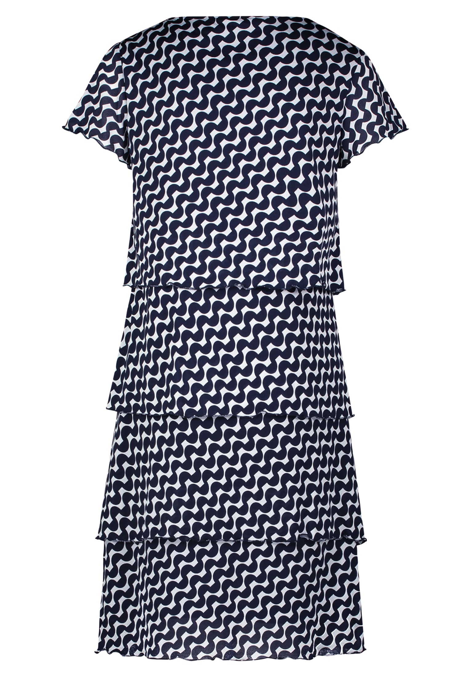 Betty Barclay Midikleid »Stufenkleid mit Rundhalsauschnitt«