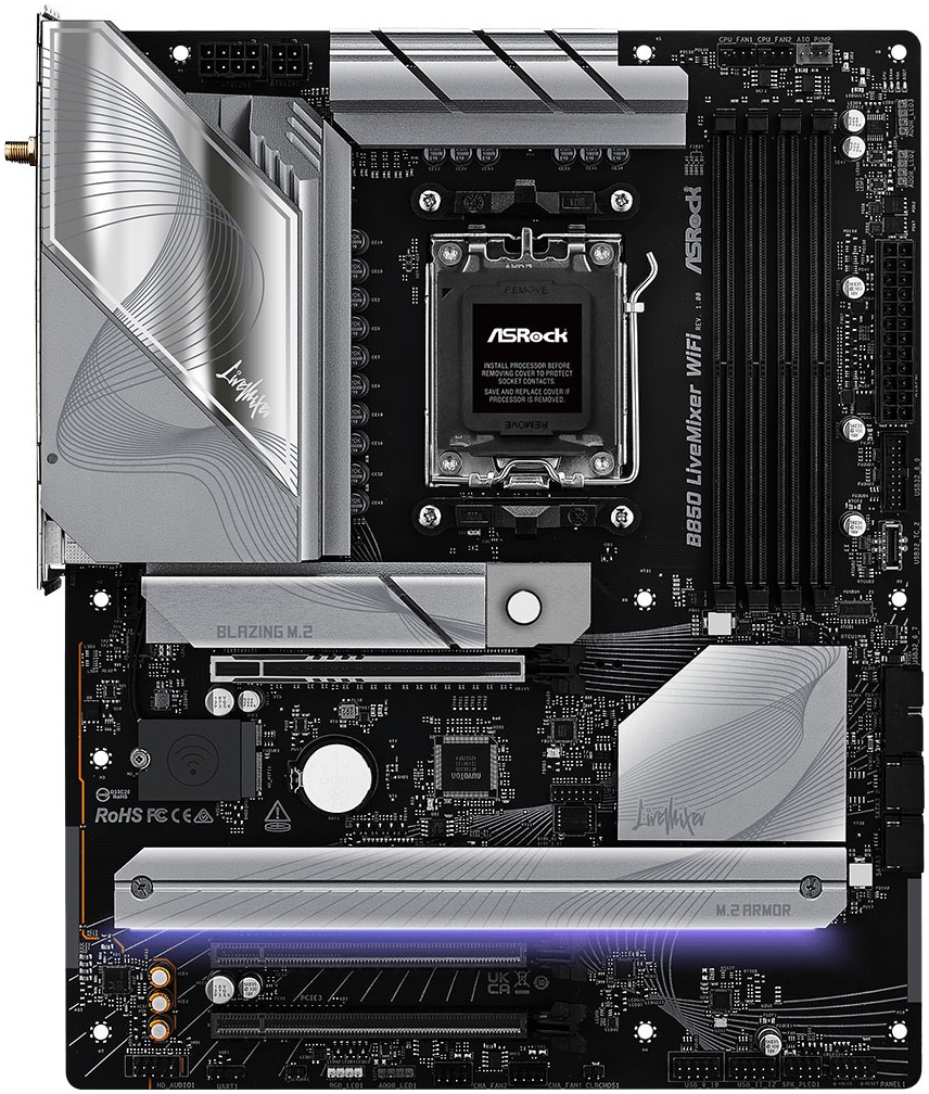 Asrock Mainboard »B850 LiveMixer WiFi«