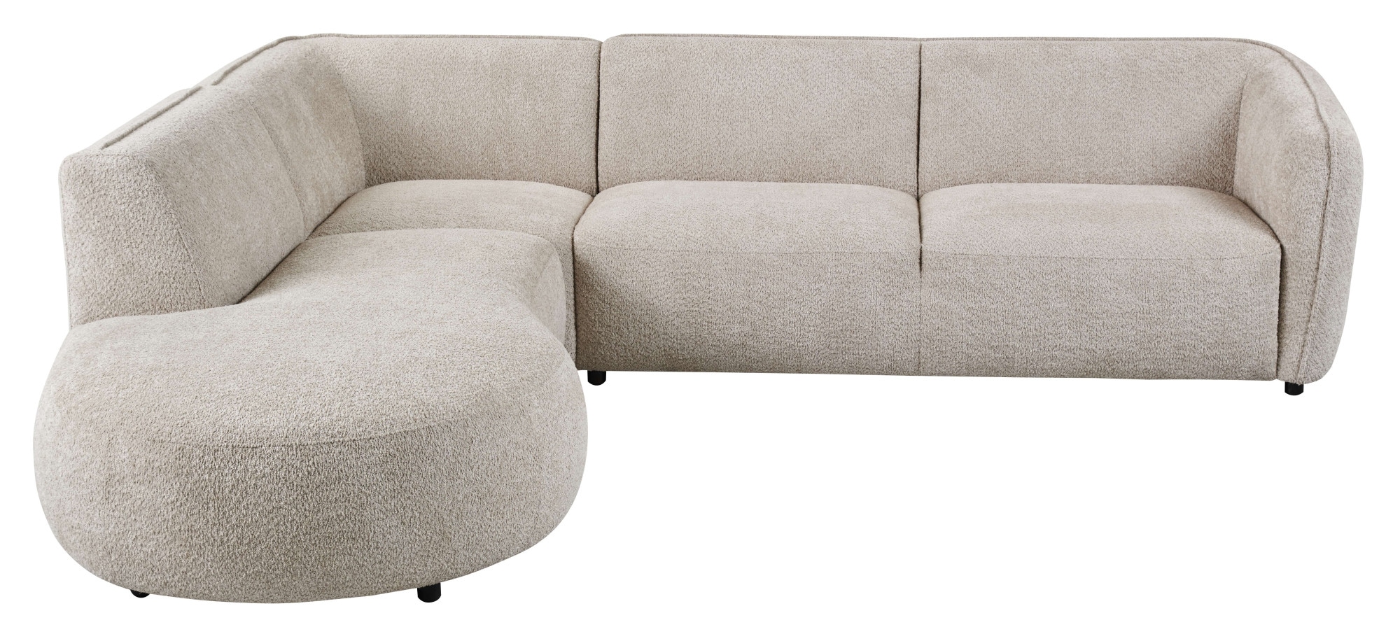 andas Ecksofa »Ostrup« schlichtes modernes Design, in verschiedenen Farben