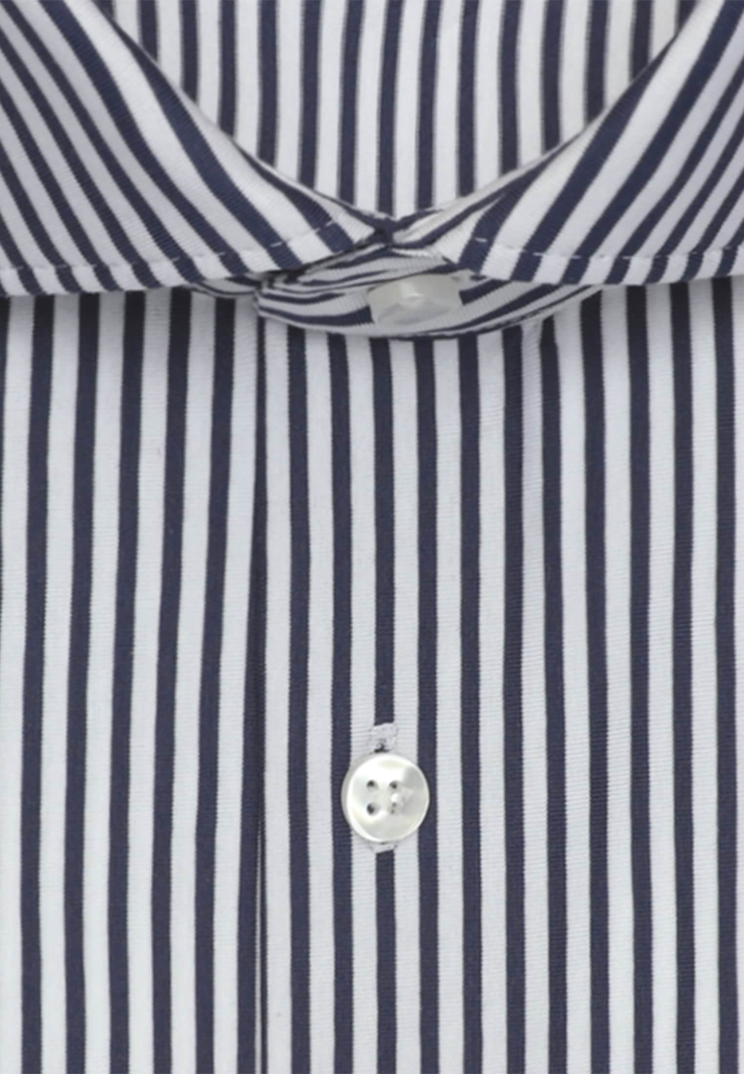 seidensticker Businesshemd »Schwarze Rose« Shaped 1/1 Kentkragen Gestreift