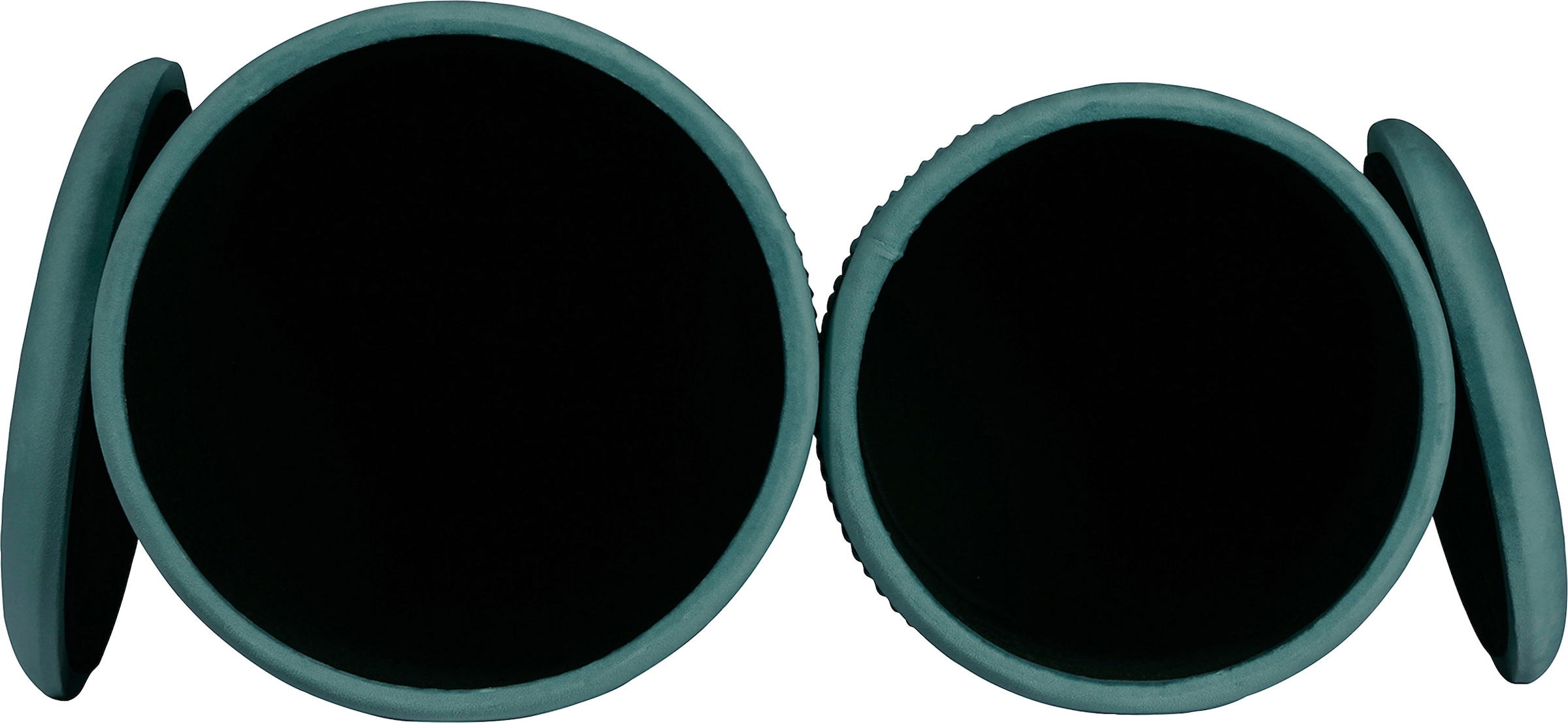 Kayoom Polsterhocker »Hocker Zora 325 2er-Set«, gepolstert, mit Stauraum