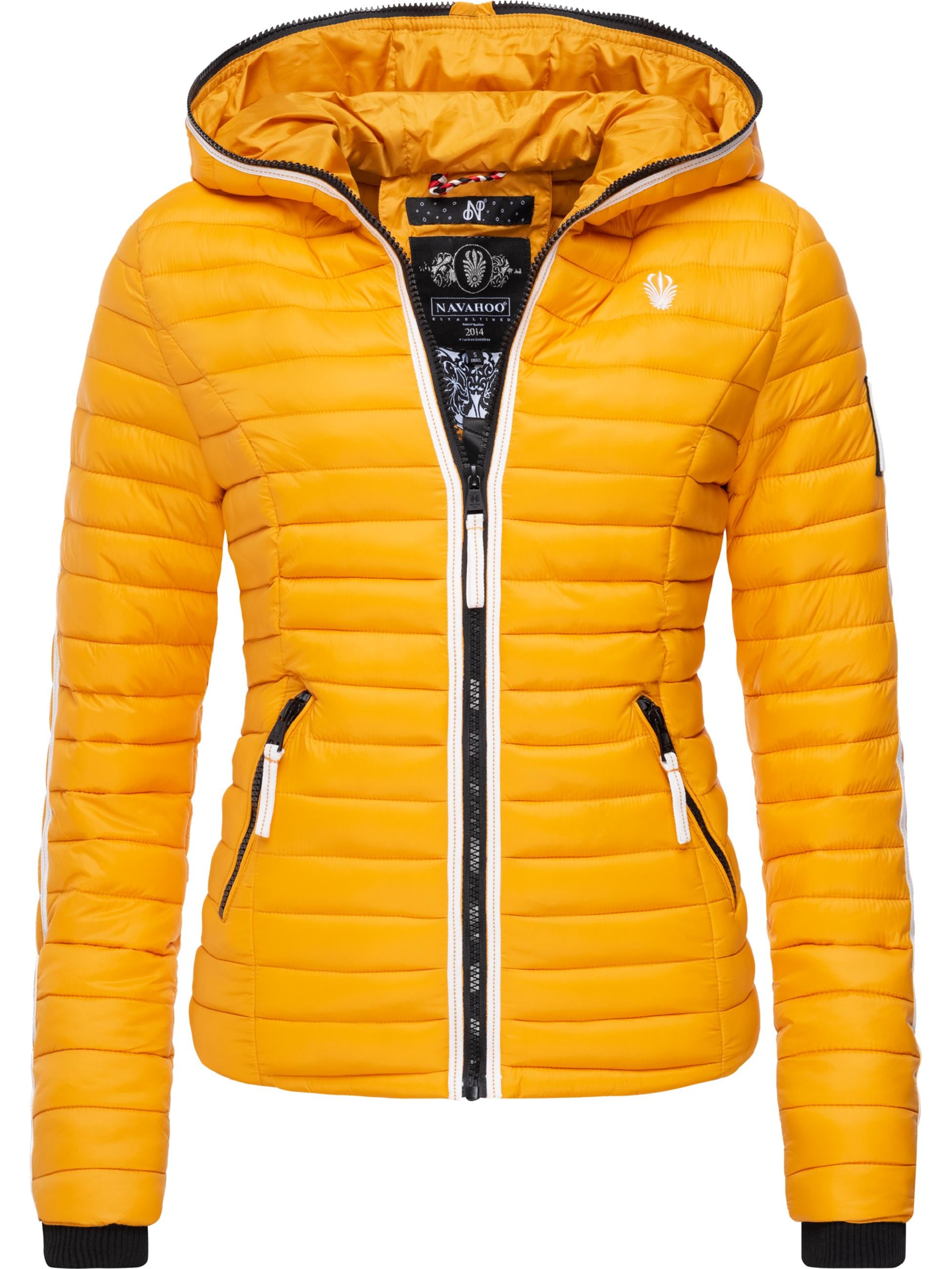 Navahoo Steppjacke »Übergangsjacke Kimuk Prc«, mit Kapuze, leichte Übergangsjacke mit Kapuze