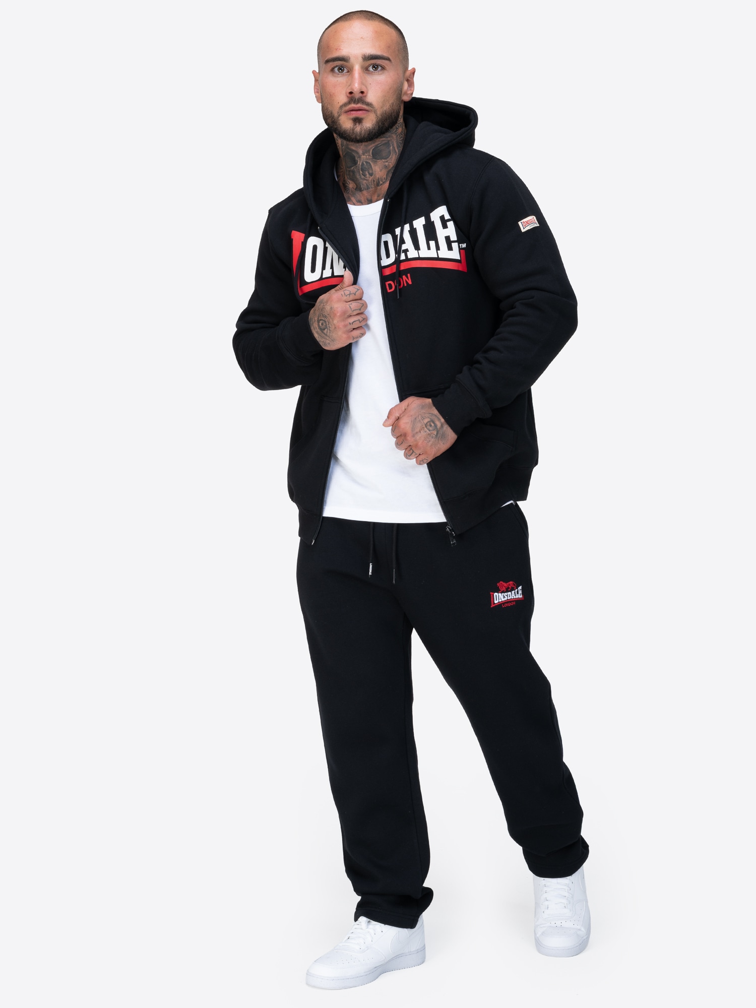 Lonsdale Kapuzensweatjacke »GARRIGILL« 1 Stk. tlg.