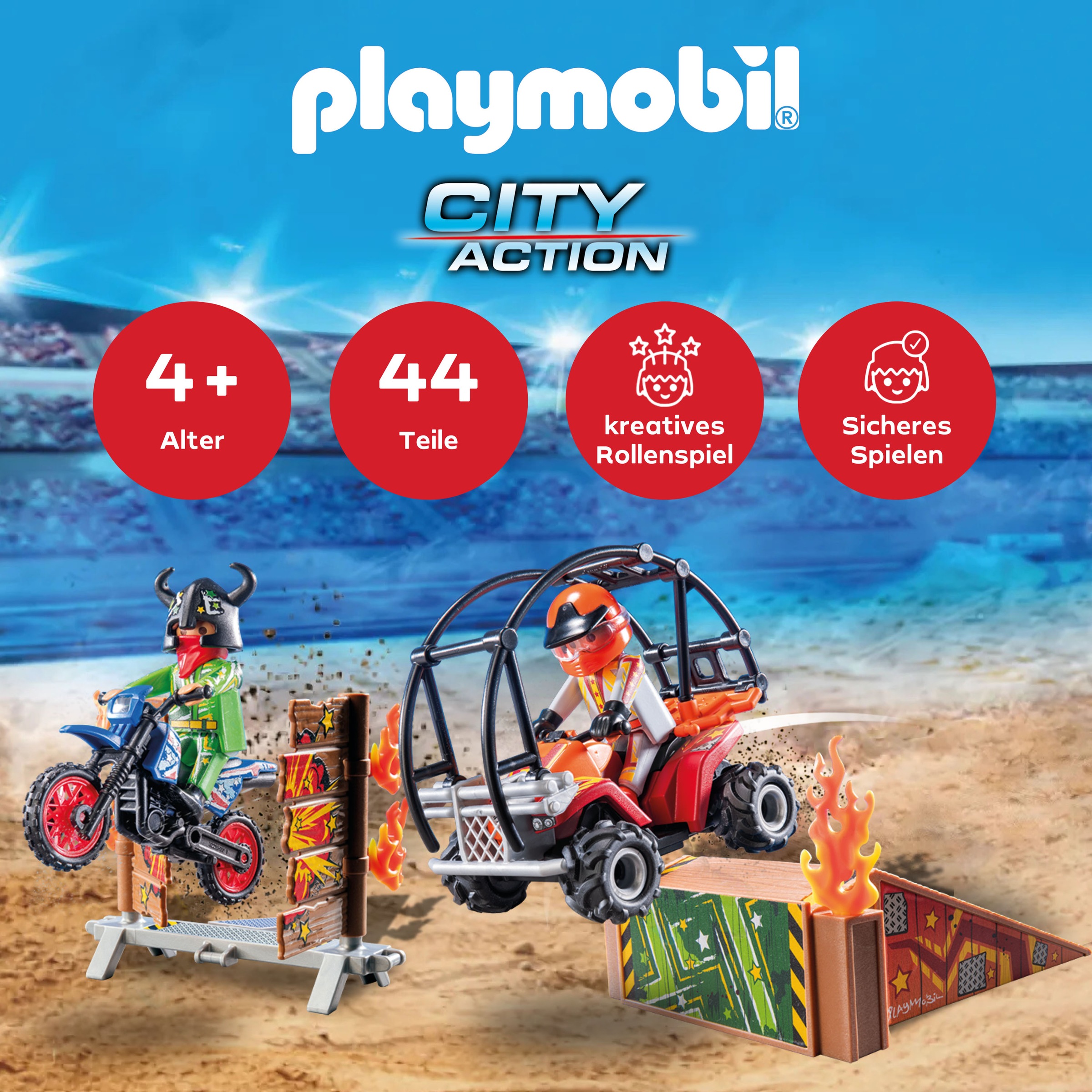 Playmobil® Konstruktions-Spielset »Stunt Show (71808), Playmobil Stunt Show« Made in Europe