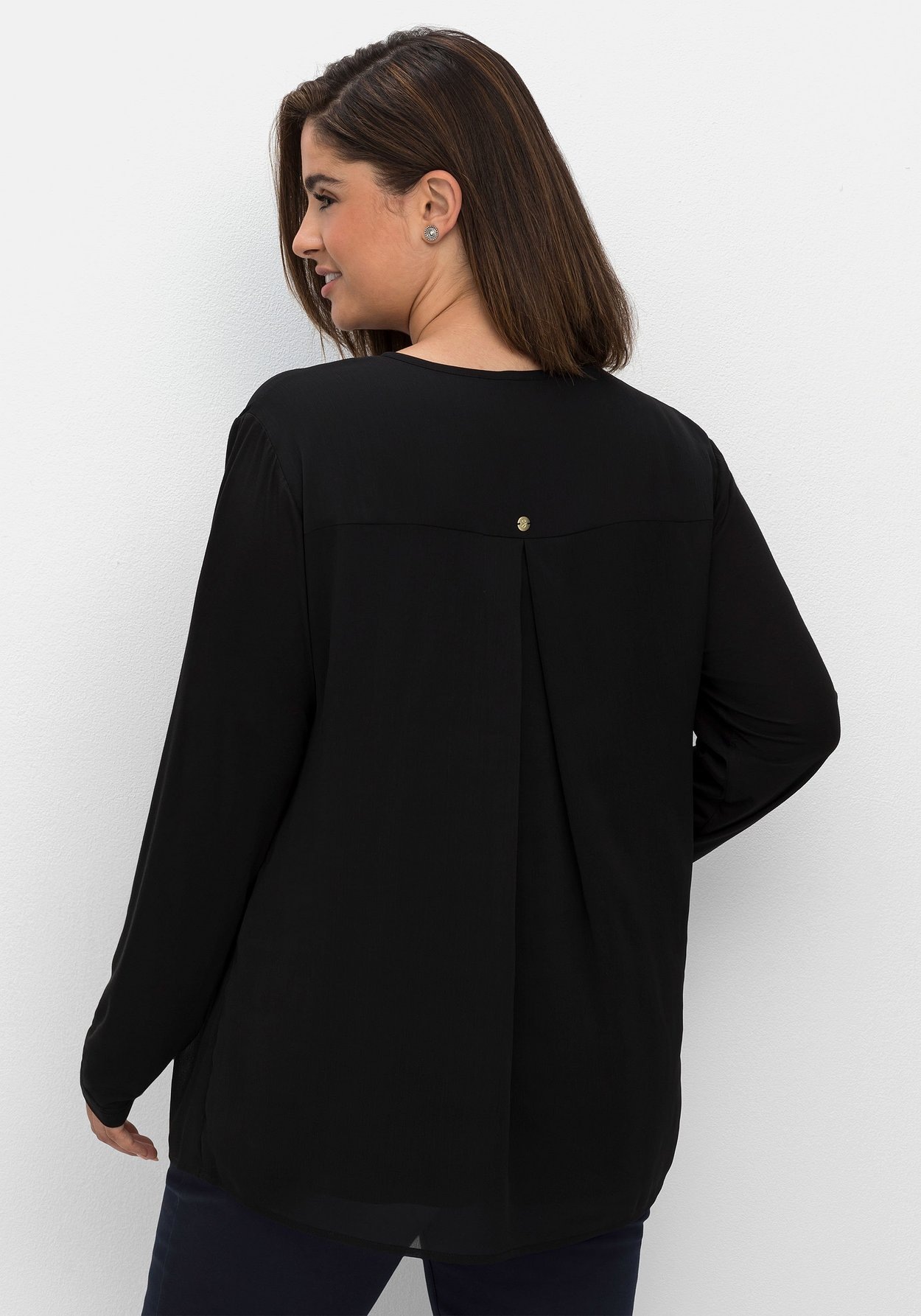 Sheego Chiffontunika »Tunika im Lagenlook«