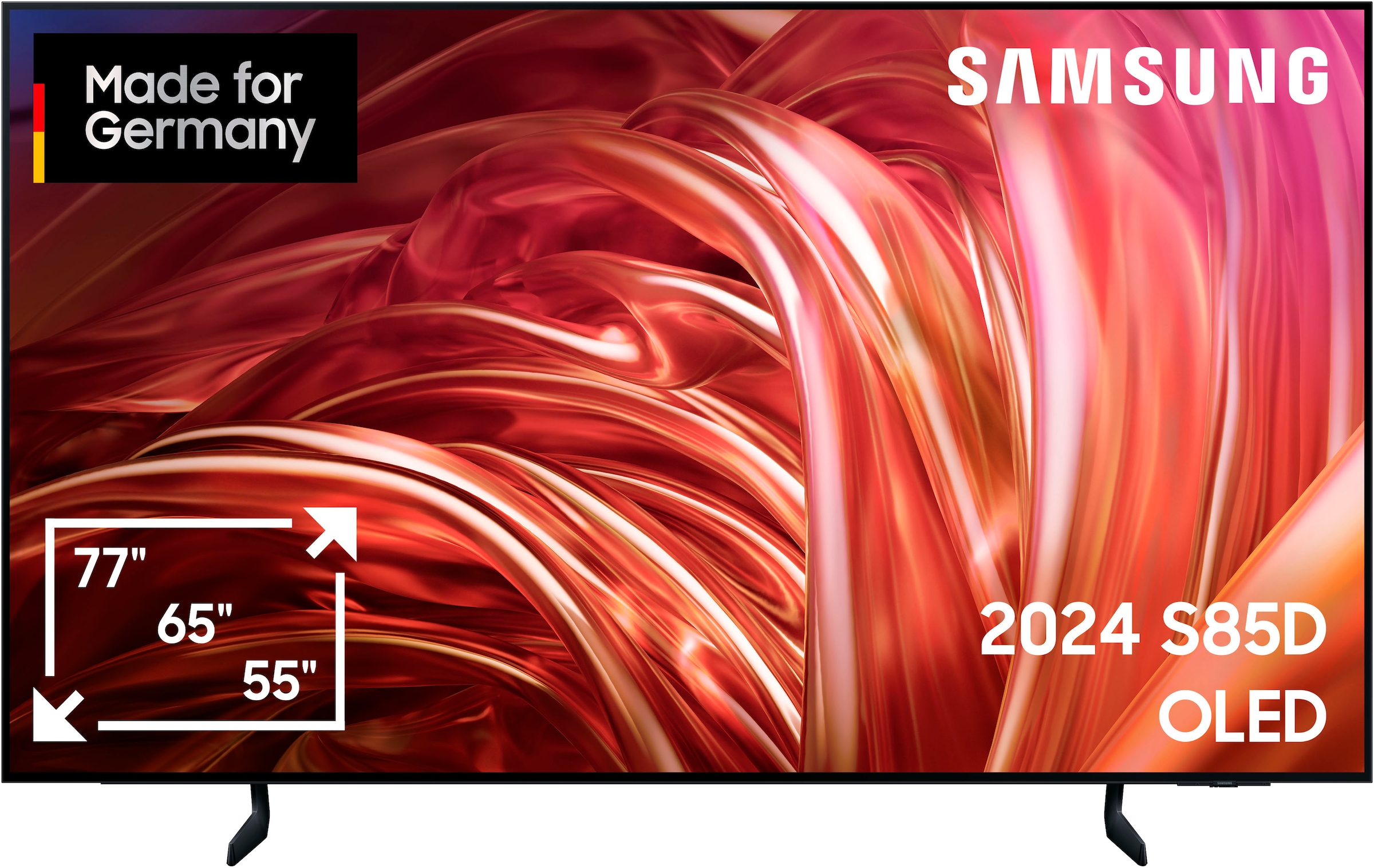 Samsung OLED-Fernseher »GQ77S85DAE«, 4K Ultra HD, Smart-TV, Neural Quantum 4K AI Gen2 Prozessor, bis zu 120Hz