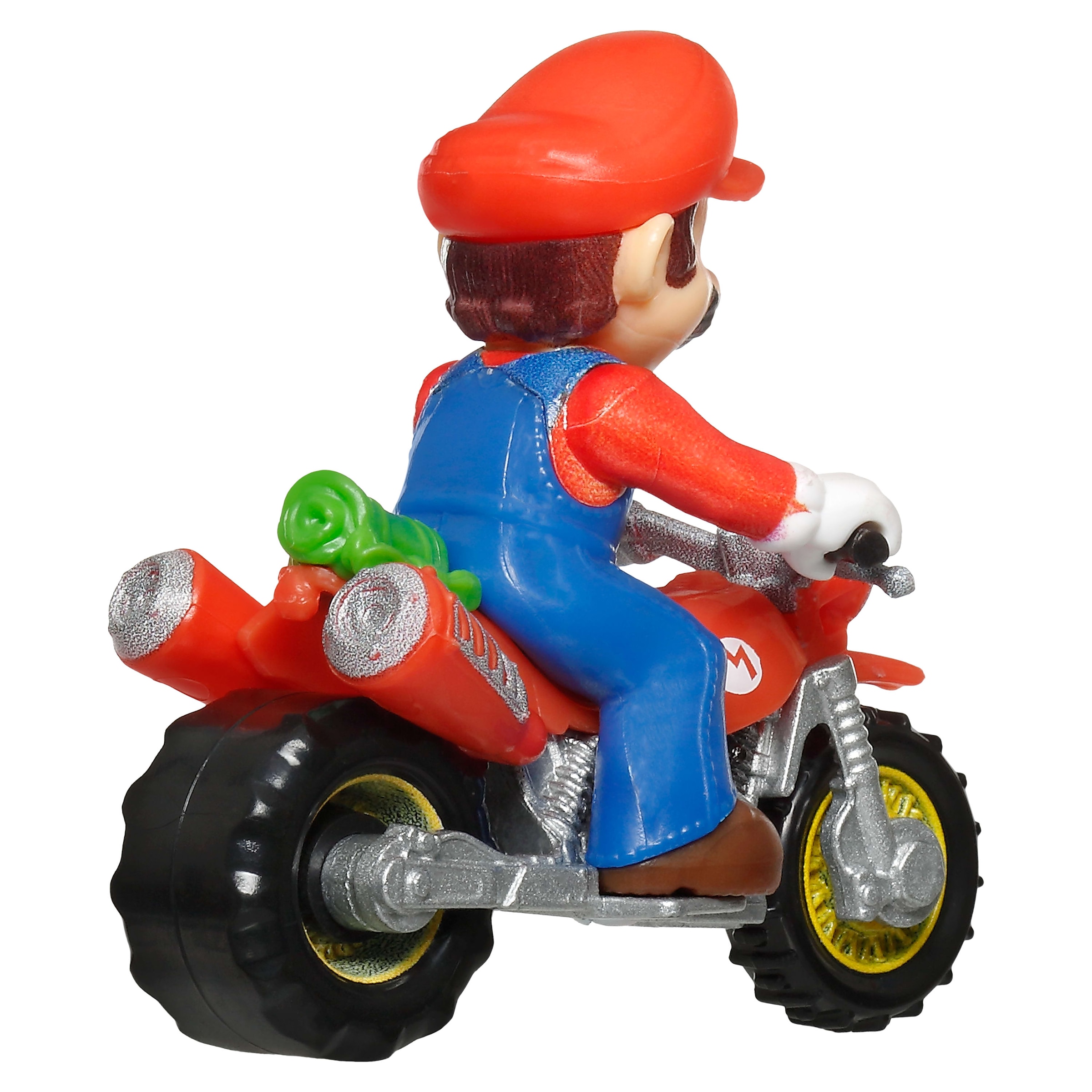 Hot Wheels Spielzeug-Motorrad »Super Mario, Mario auf seinem Motorrad und Bowser Jr. im Clown-Auto«