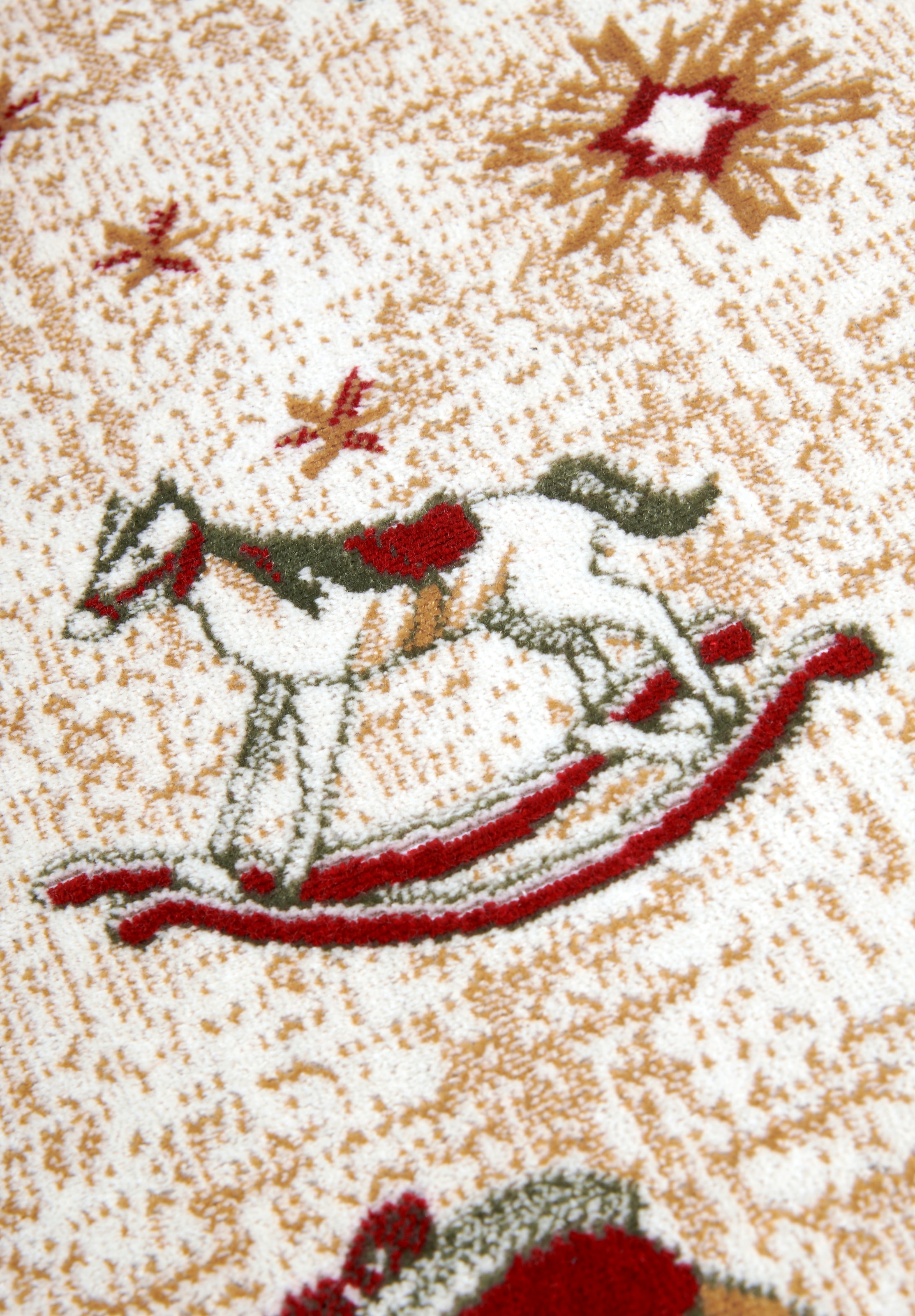 Villeroy & Boch Teppich »Nostalgic Shine Toy's Delight, eckig, rund und Läufer« rechteckig 6 mm Höhe Weihnachten, Wohnzimmer, Flur, Geschenk, Toys Delight, Dekoration