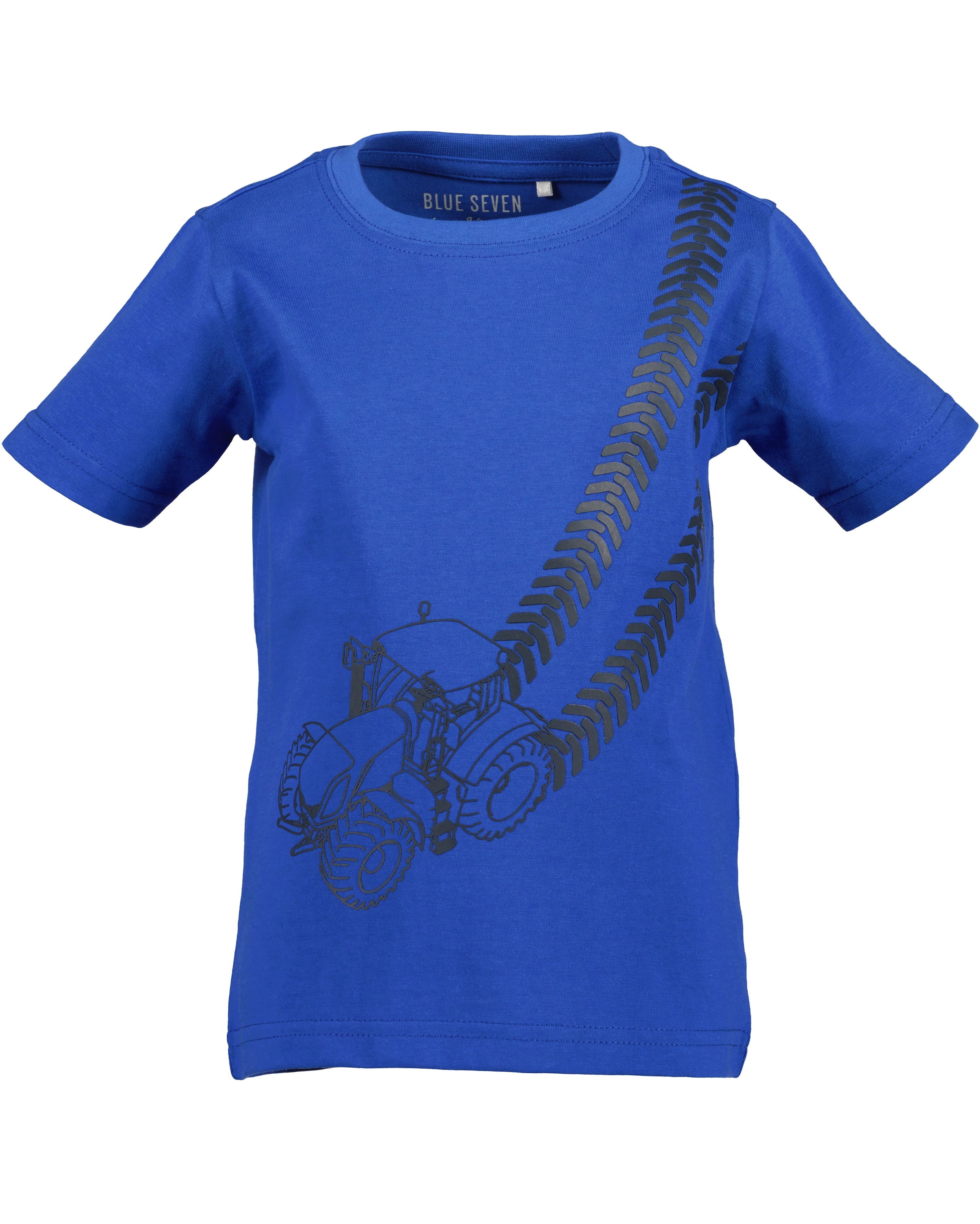 Blue Seven T-Shirt Basic-Passform, mit Druckapplikation, unifarben oder bedruckt