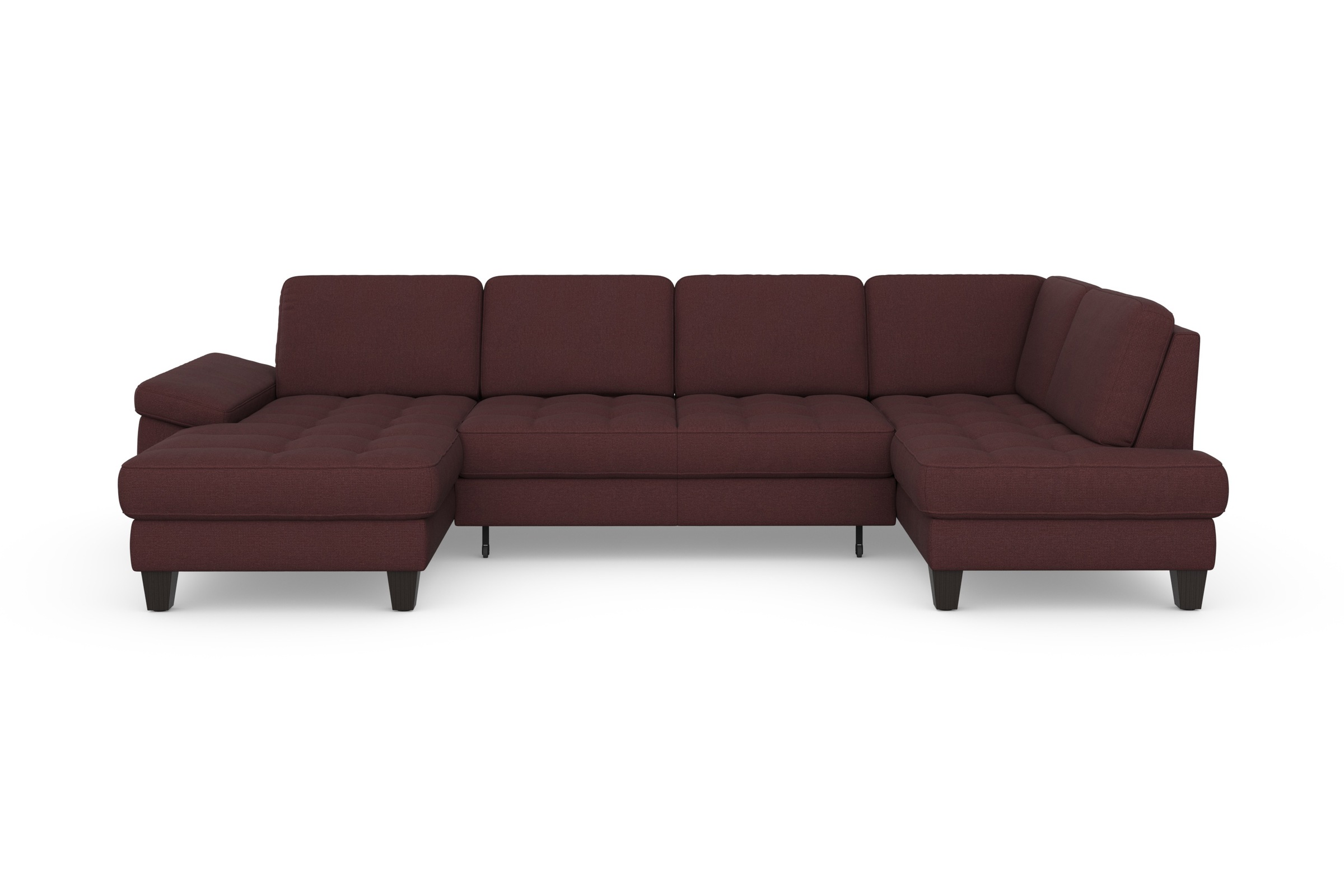 sit&more Wohnlandschaft »Westham U-Form«, wahlweise mit Bettfunktion, Bettkasten, Sitztiefenverstellung