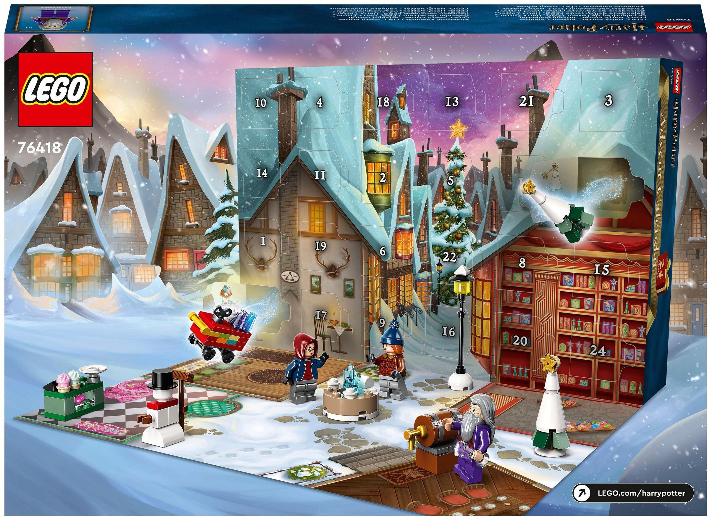 LEGO® Spielzeug-Adventskalender »Spielbausteine, LEGO Harry Potter™ (76418)«, ab 7 Jahren, LEGO® Harry Potter; Made in Europe