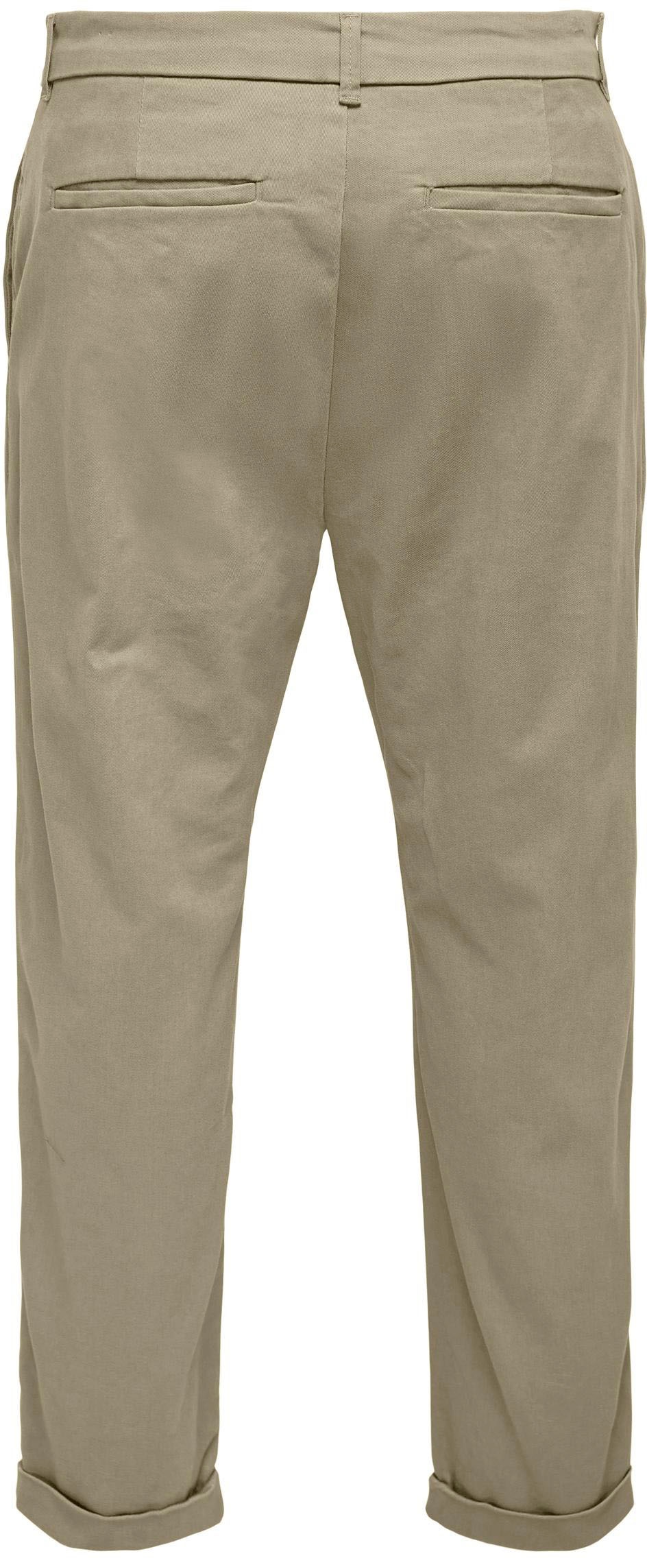 ONLY & SONS Chinohose »OS ONSKENT CROPPED CHINO« bei ♕