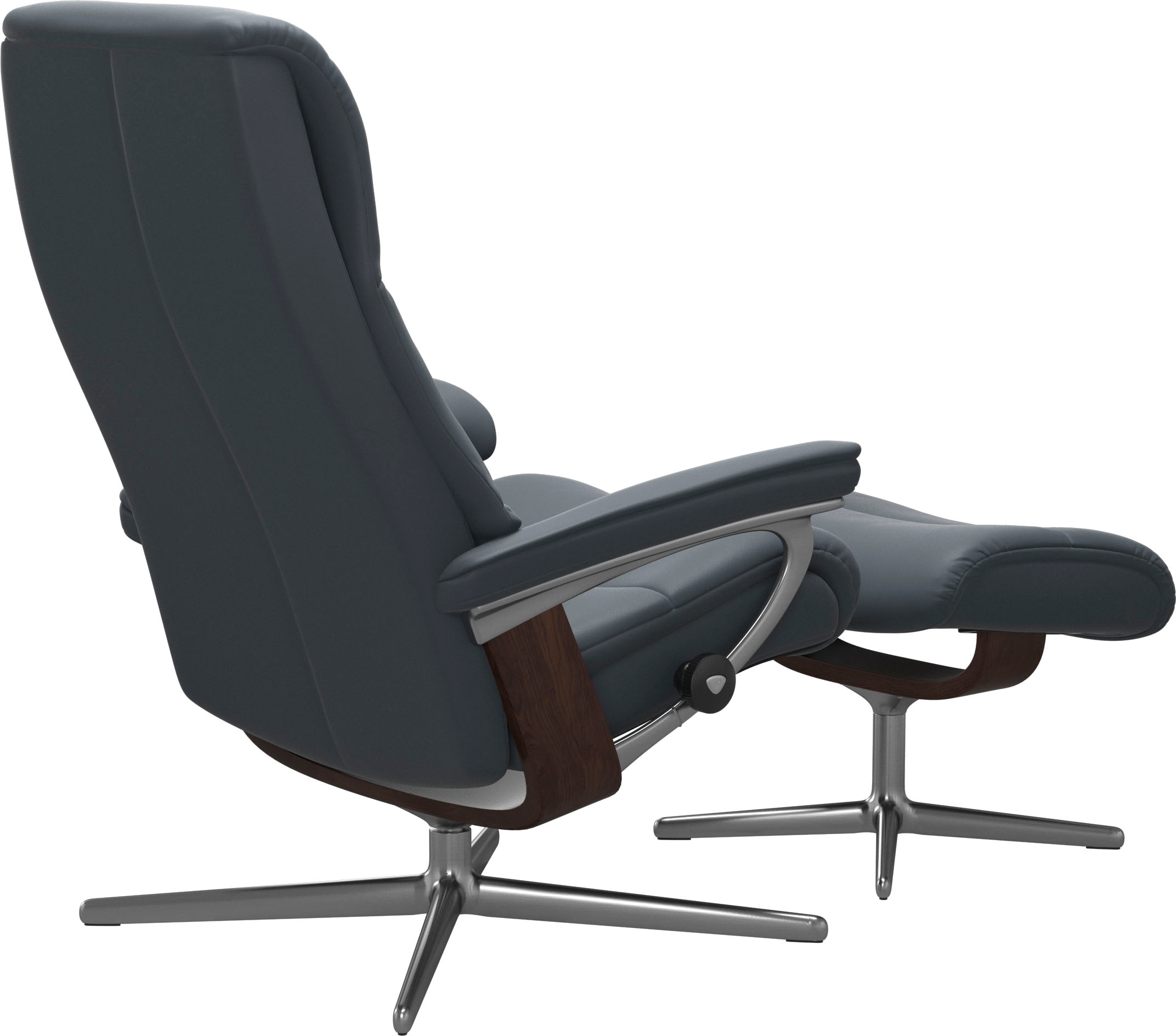 Stressless® Relaxsessel »View«, mit Cross Base, Größe S, M & L, Holzakzent Braun