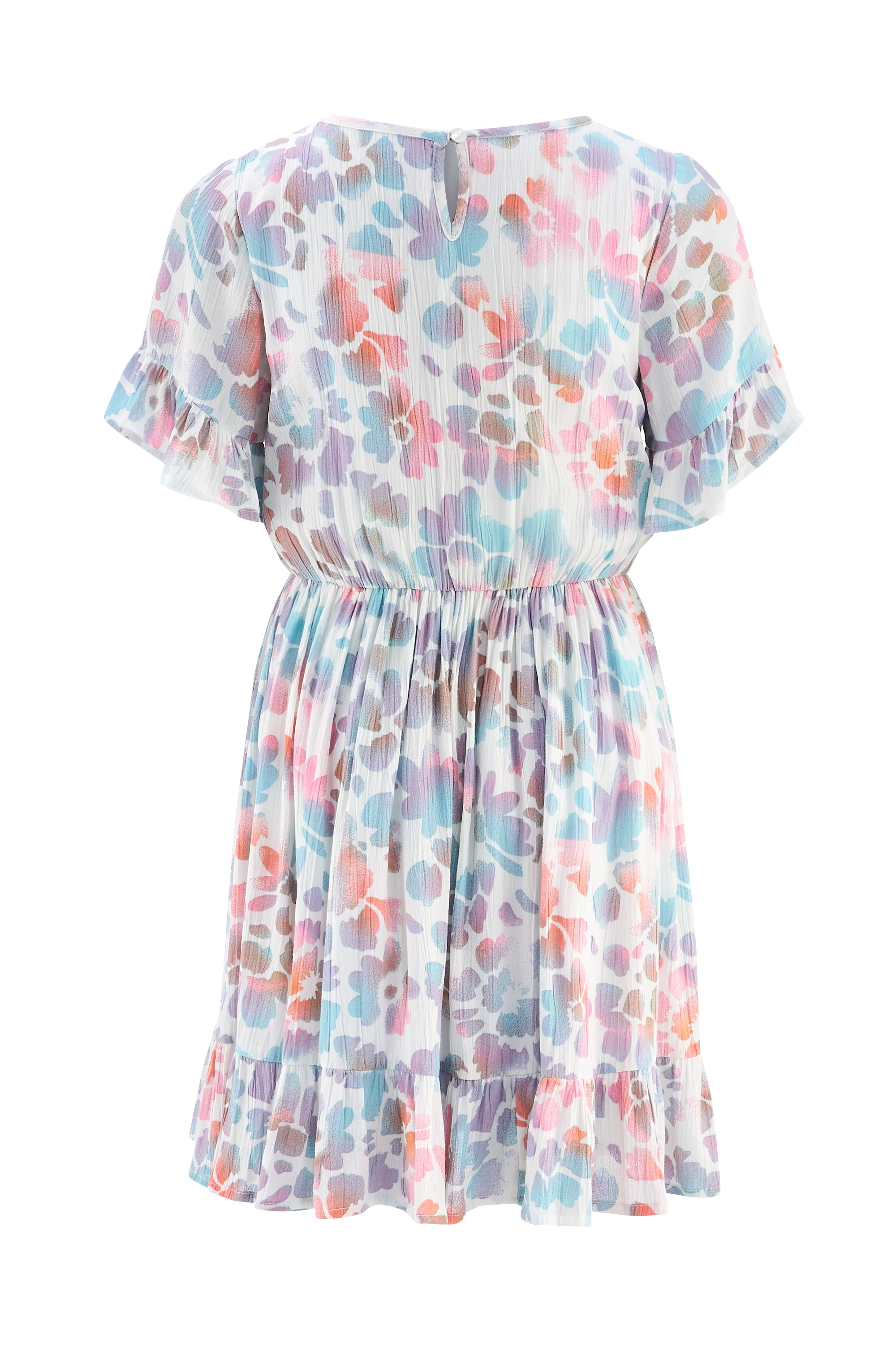 happy girls Druckkleid mit Volant