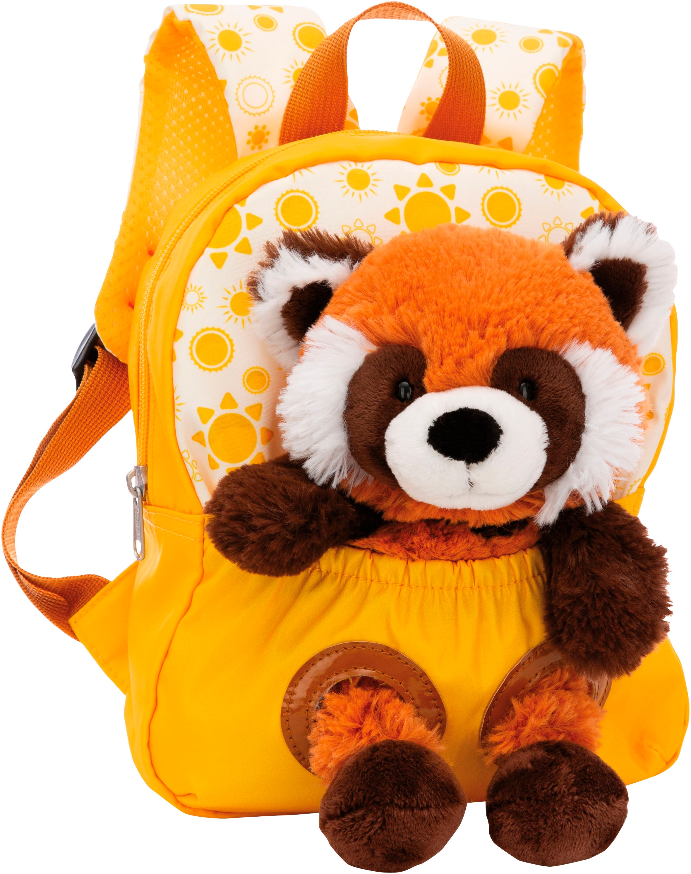 Kinderrucksack »Travel Friends, Rucksack mit Plüsch Roter Panda, 25 cm«