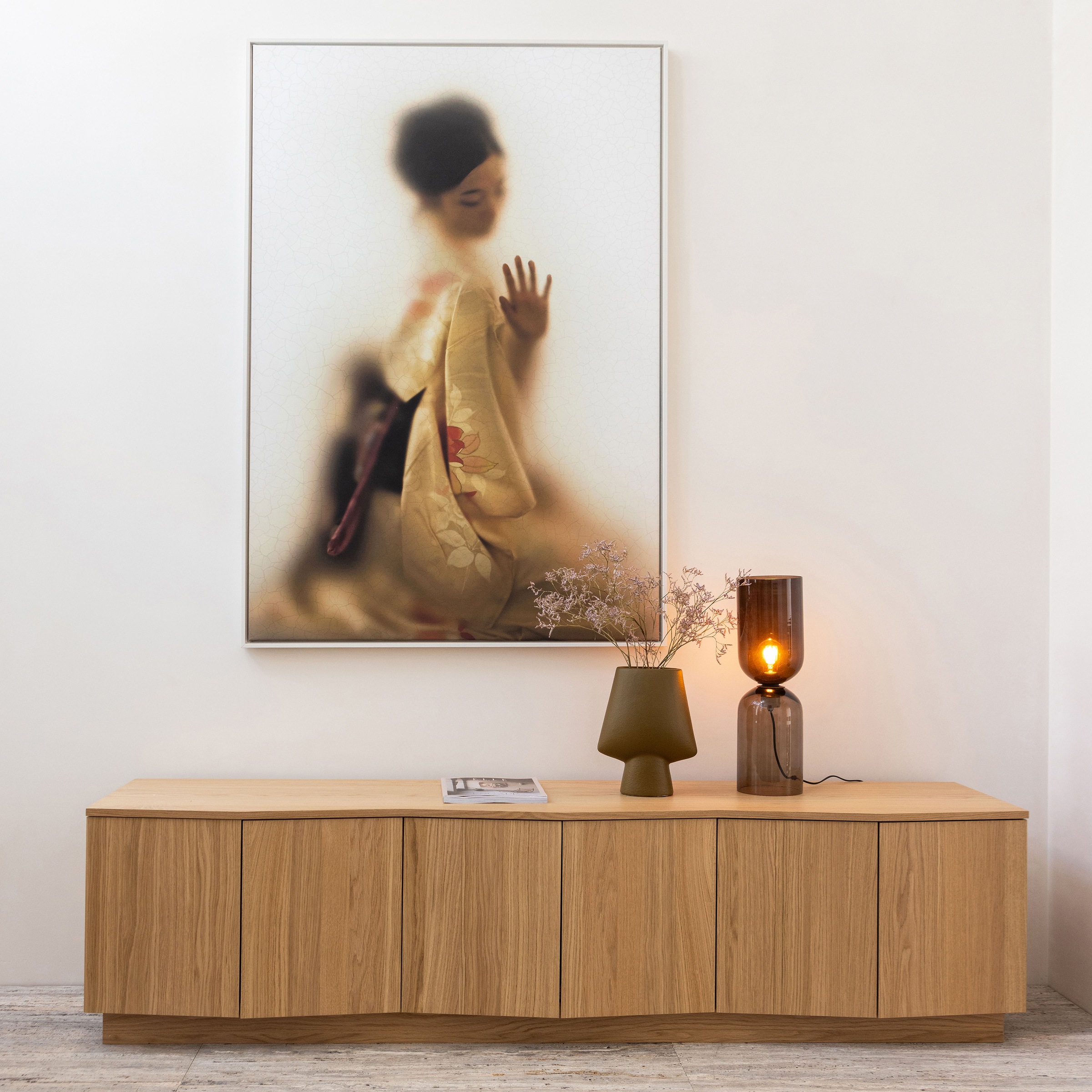 WOOOD Lowboard »WOOOD ZUMA TV-MÖBEL« Zuma TV-Kommode Eiche bietet Stil, Stauraum und einzigartiges Design