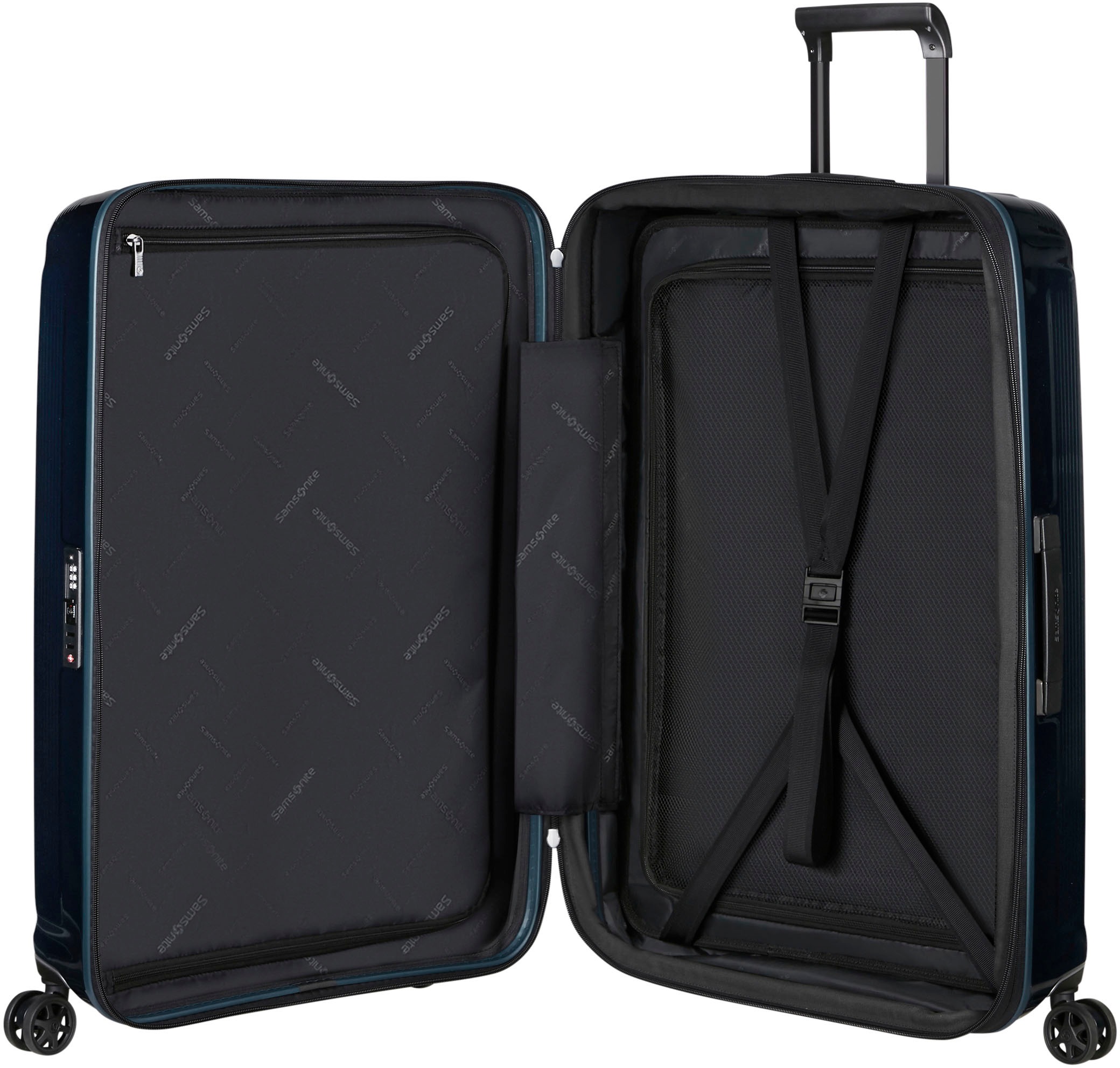 Samsonite Hartschalen-Trolley »NUON, verschiedene Größen und Farben«, 4 Rollen, Hartschalen-Koffer TSA-Zahlenschloss Volumenerweiterung bei S/XL