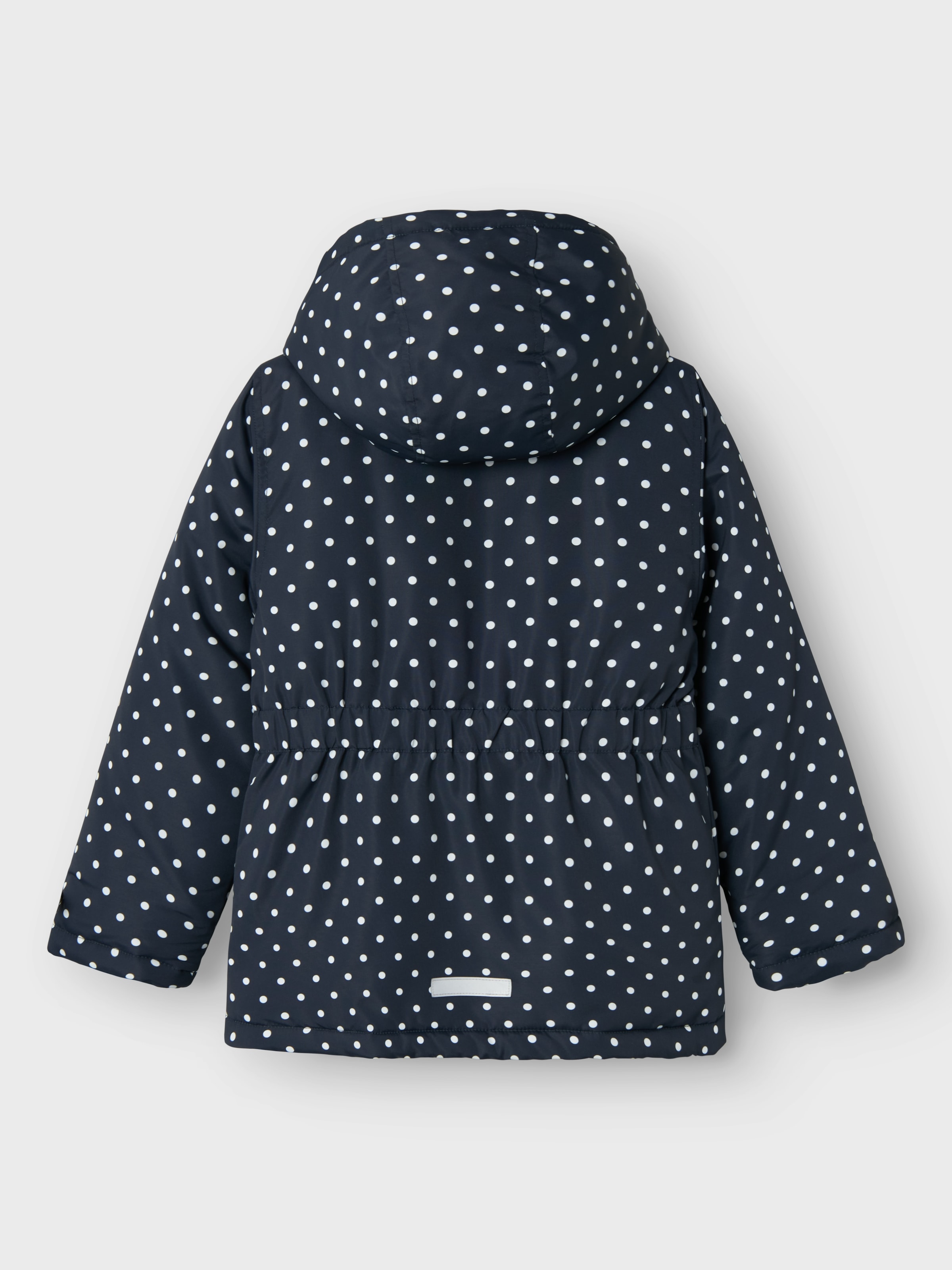 Name It Outdoorjacke »NKFMAXI JACKET AOP«, mit Kapuze, mit reflektierenden Details