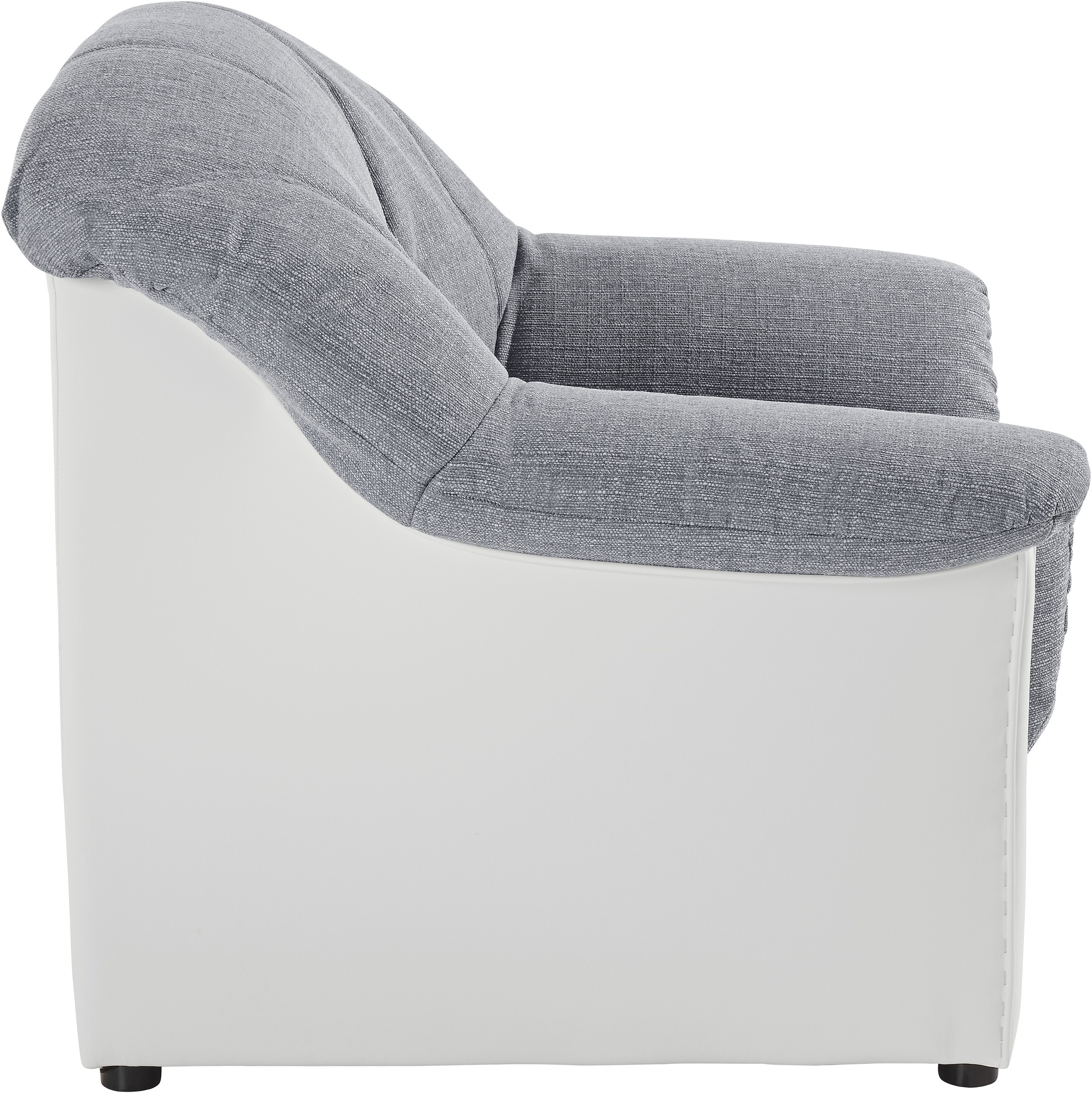 DOMO collection Sessel »Elva, zeitlose Formensprache, elegante Rückensteppung«, wahlweise mit Federkern