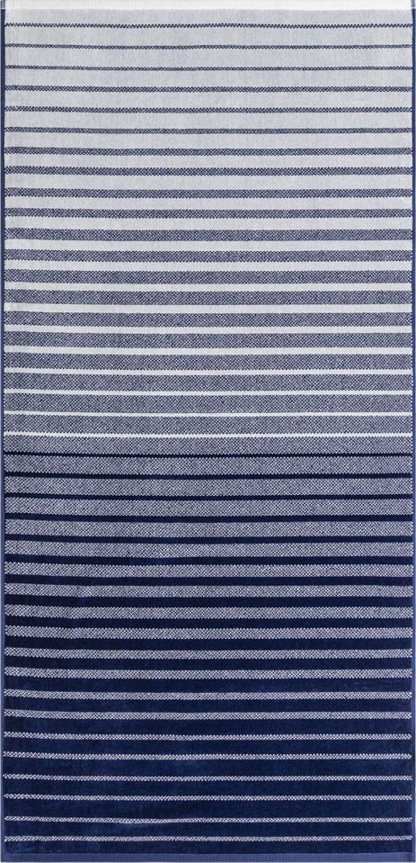Egeria Strandtuch »Ombre«, mit St.), Streifen, Velours bei Baumwolle (1 antibakteriell beschichtet, 100 