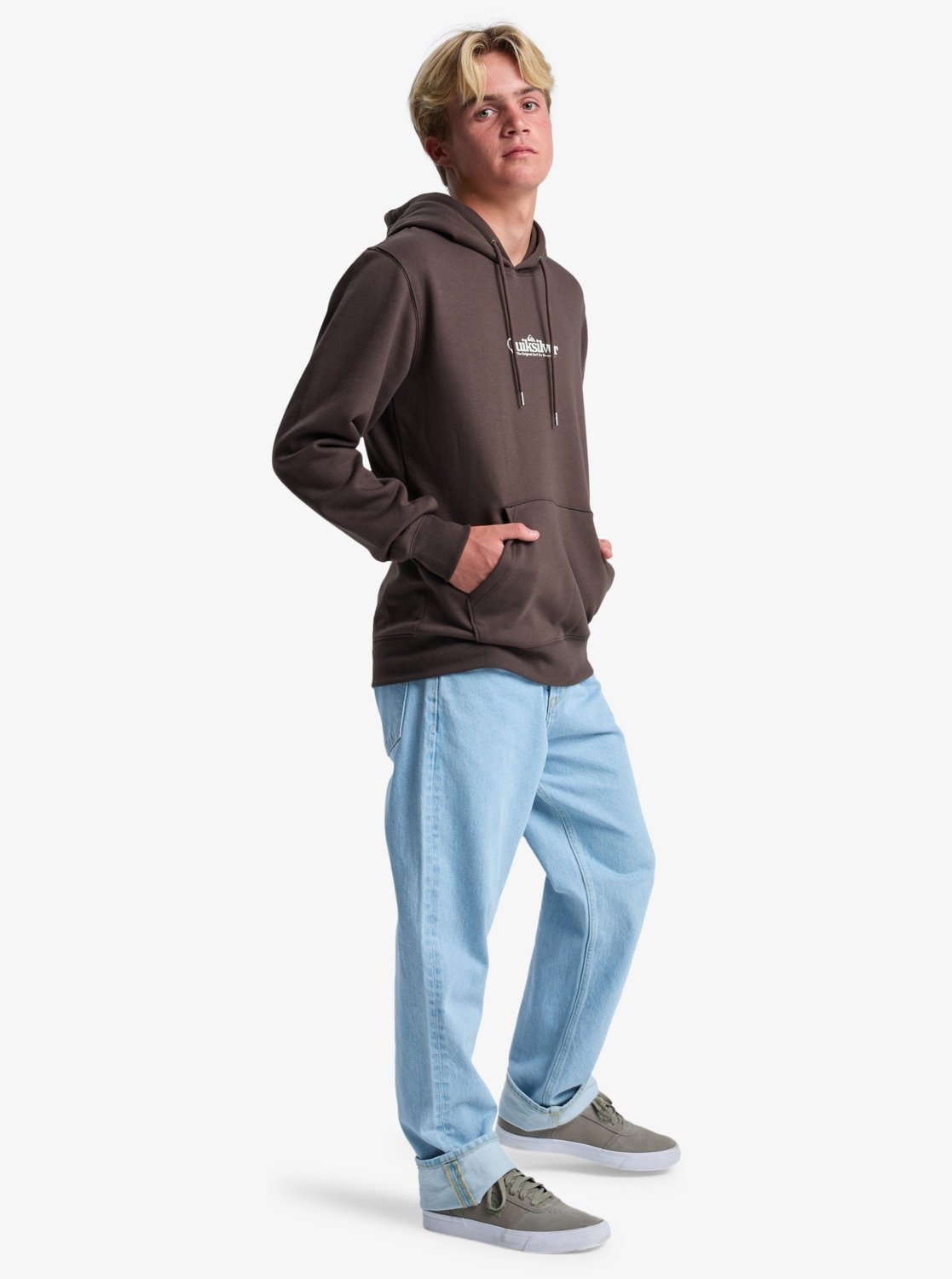 Quiksilver Kapuzensweatshirt »SCREEN FLEECE FINELINE HOODIE«
