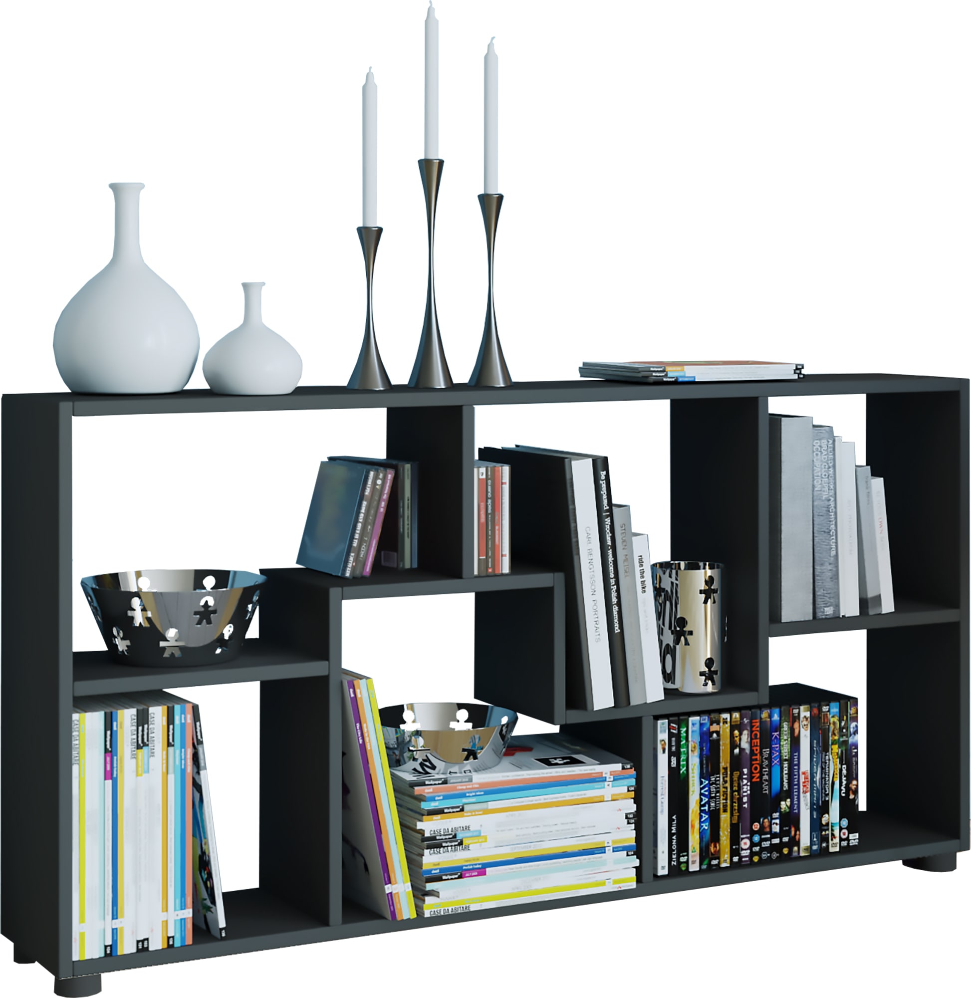 VCM Kommode "Holz Sideboard Regal Raumteiler Kommode Pintal" 1 Stk. tlg.