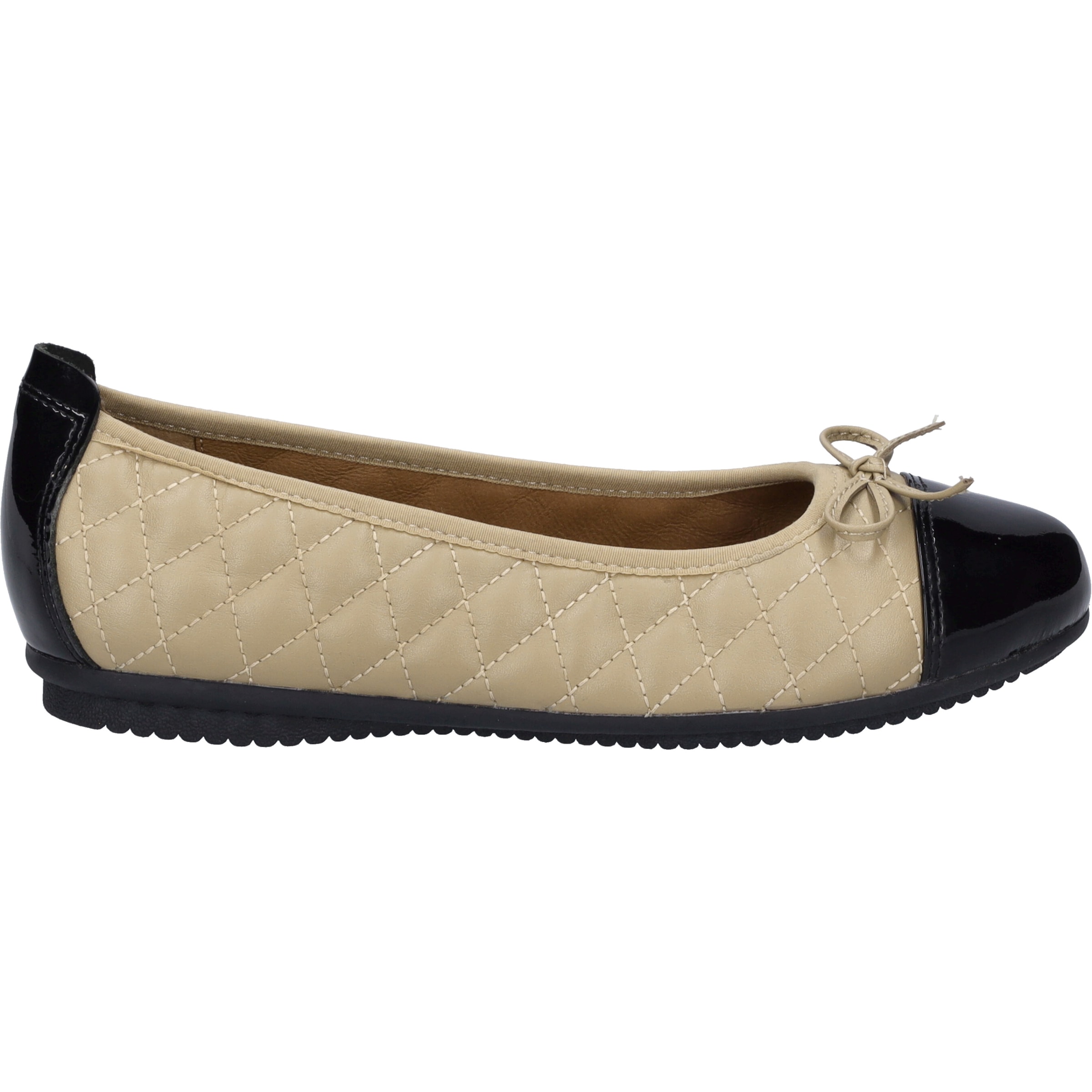 Josef Seibel Ballerina »Pippa 76, schwarz-beige«