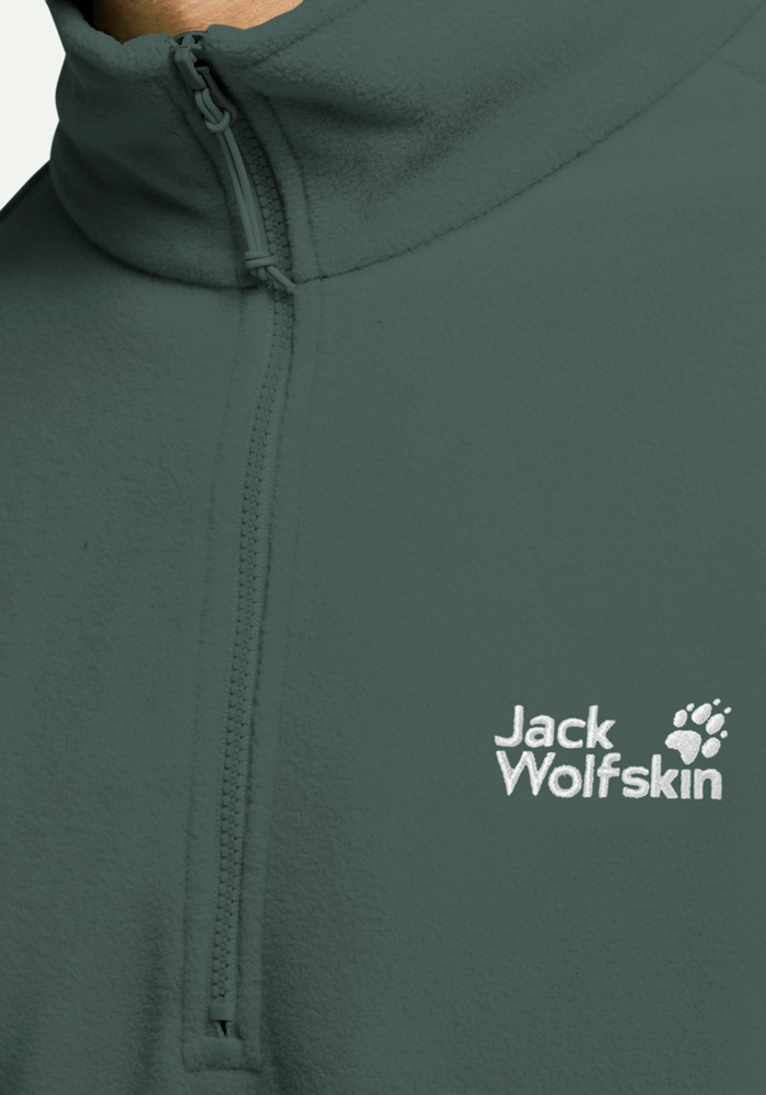 Jack Wolfskin Fleecepullover »TAUNUS 100 HZ M«, mit Reißverschluss, wasserabweisend, windabweisend, atmungsaktiv
