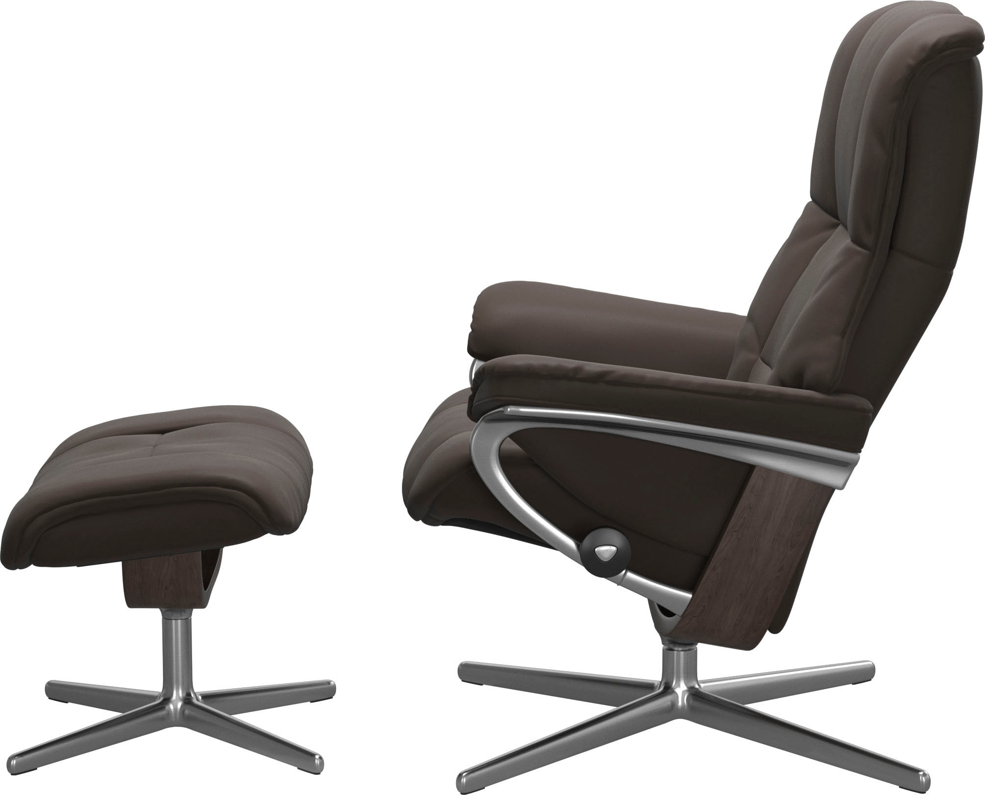 Stressless® Relaxsessel »Mayfair« mit Cross Base, Größe S, M & L, Holzakzent Wenge