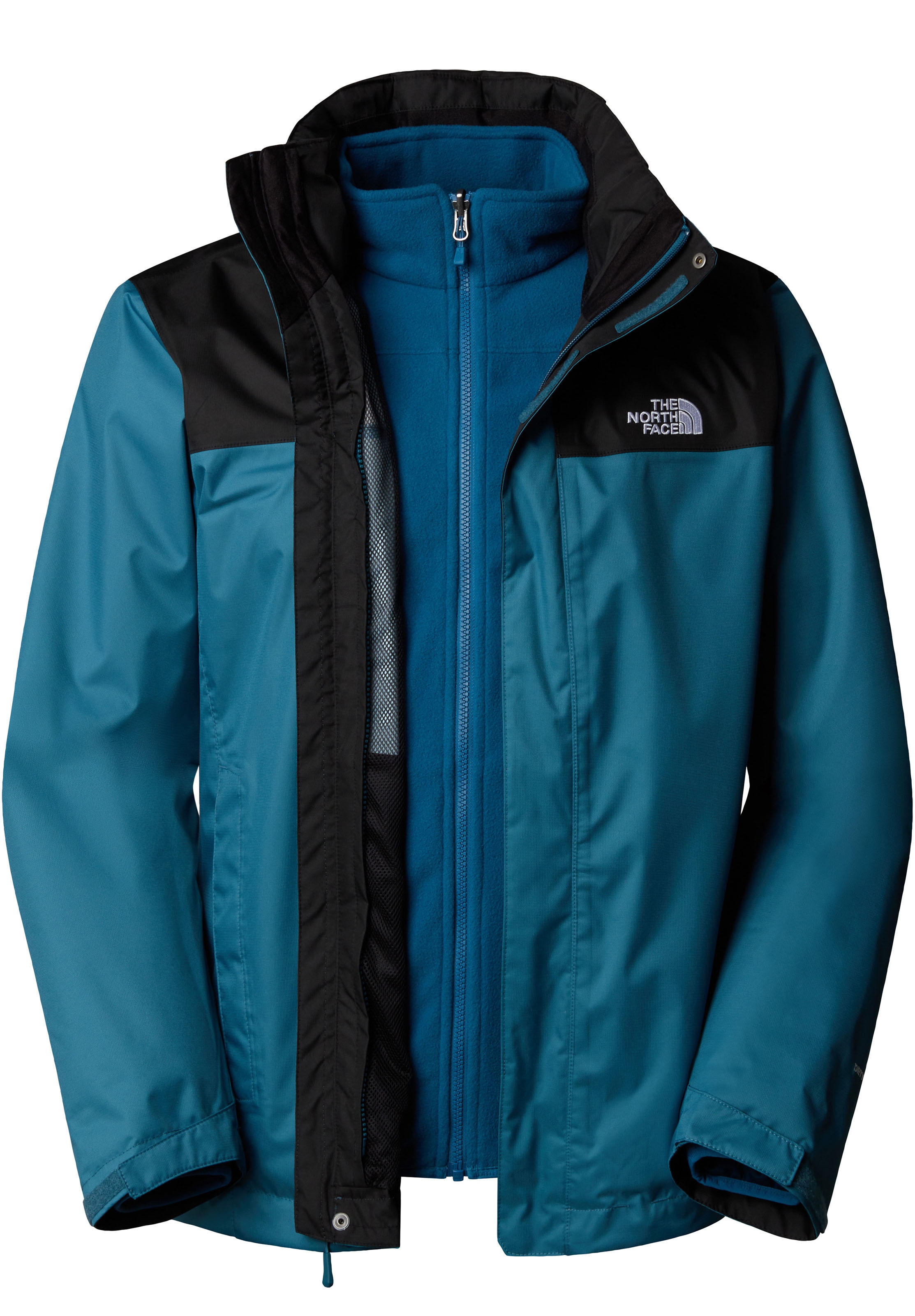 The North Face 3-in-1-Funktionsjacke »M EVOLVE II TRICLIMATE JACKET - EU«, (1 St.), Winterjacke mit Logostickerei