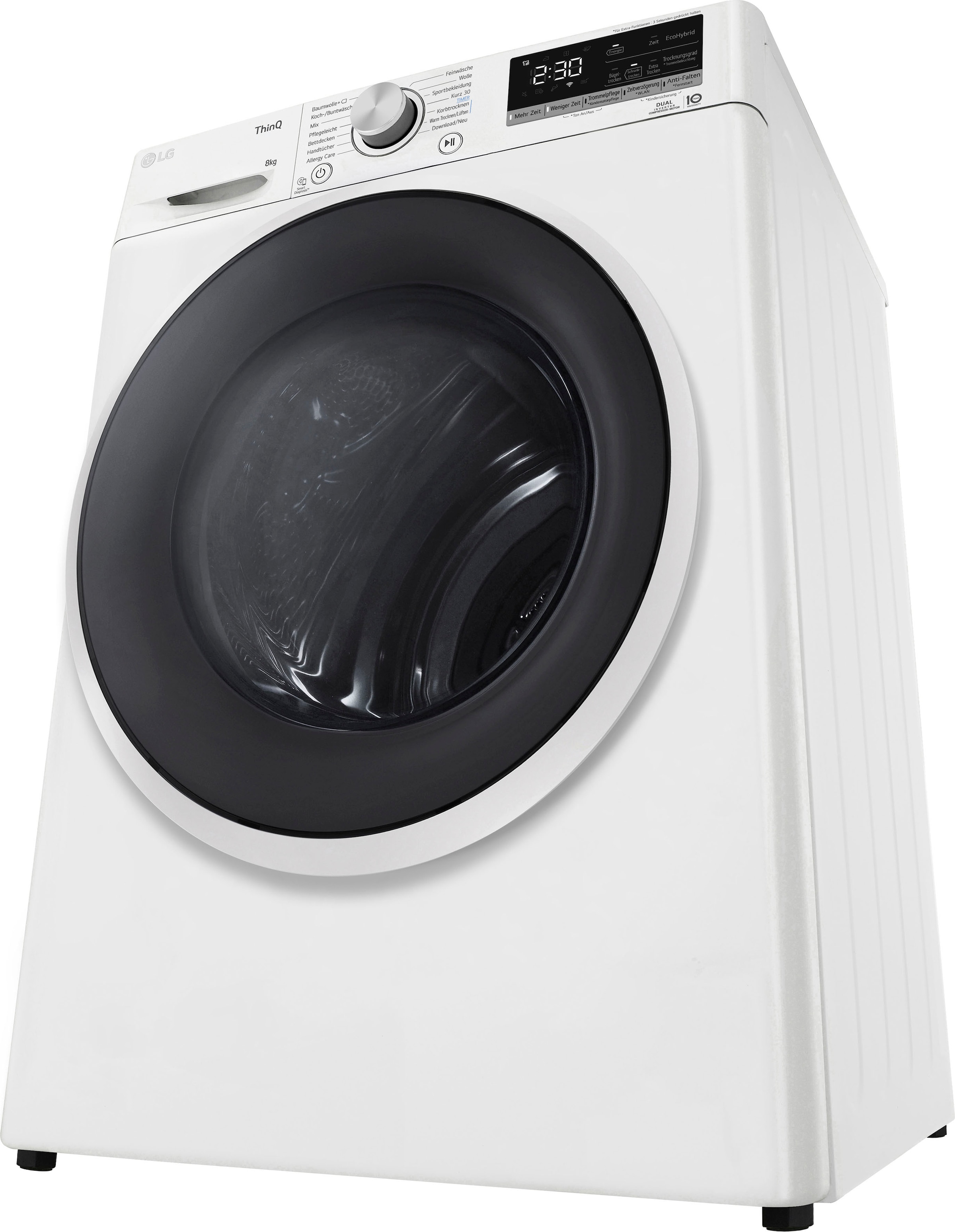 LG Wärmepumpentrockner »RT80V9«, 8 kg