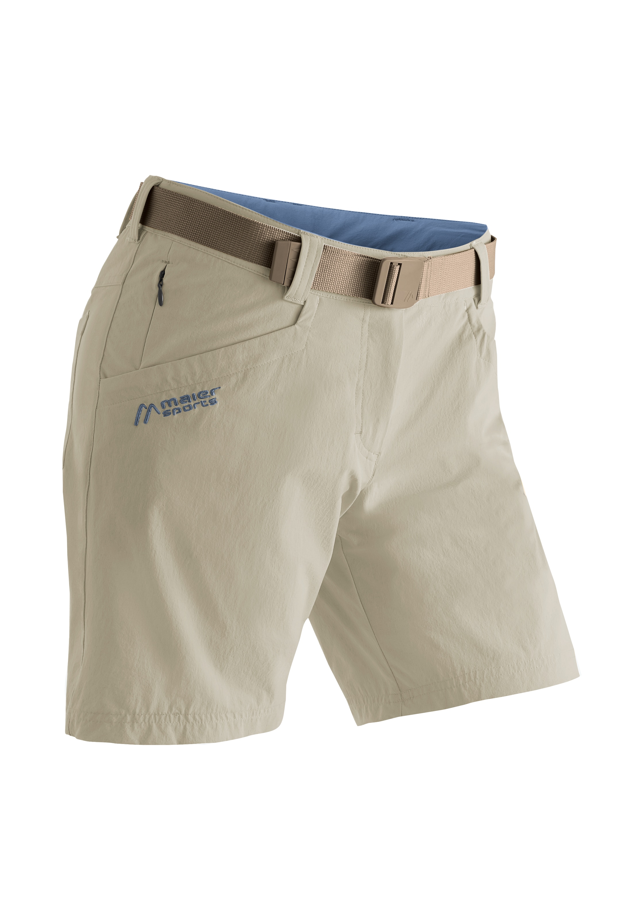 Maier Sports Funktionsshorts »Lulaka Shorts«, Damen Shorts, kurze Wanderhose, Outdoorhose mit 4 Taschen, Regular Fit