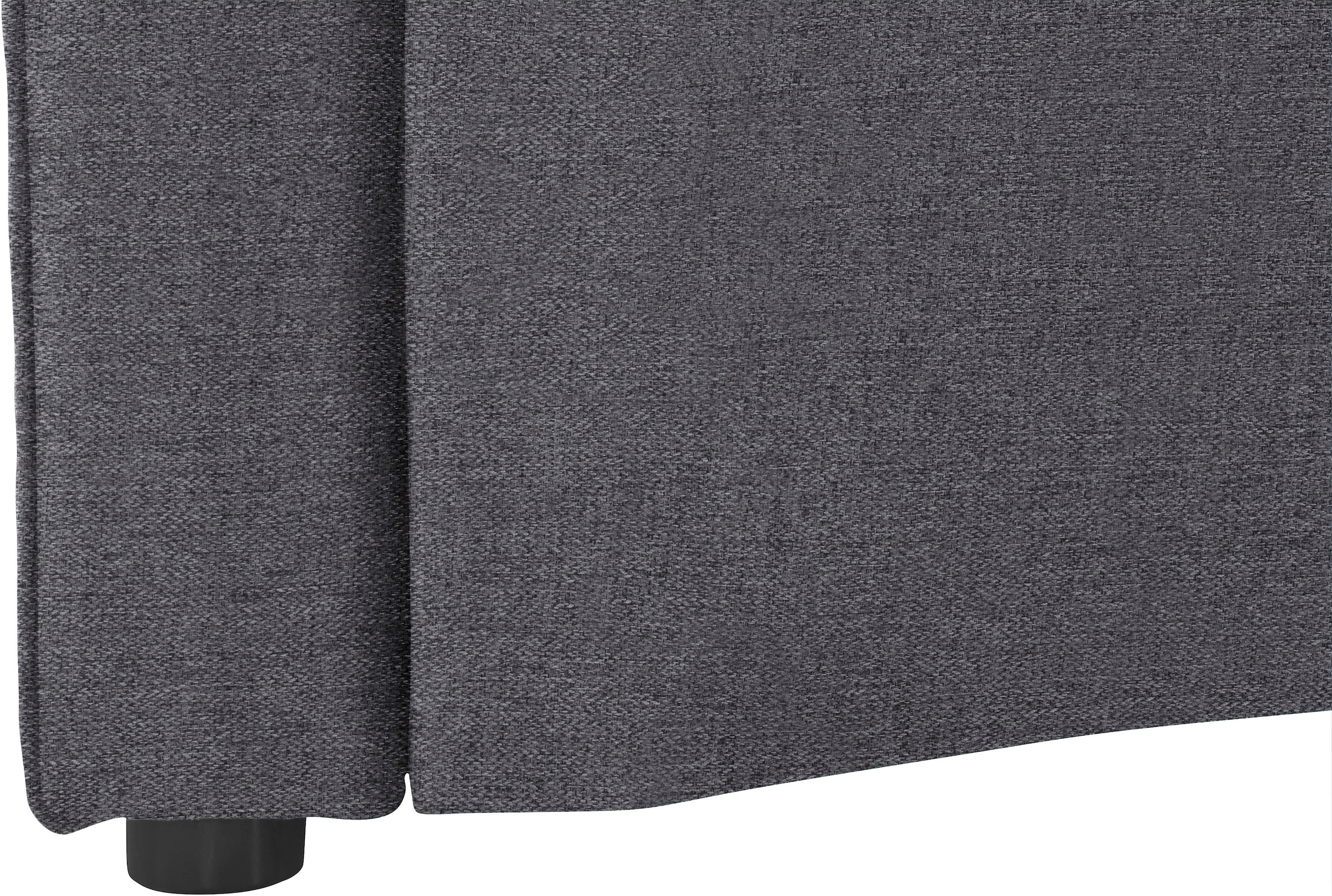 DOMO collection Ecksofa »Sarafina zeitlos und komfortabel, optional mit Federkern, L-Form«, wahlweise mit Bettfunktion