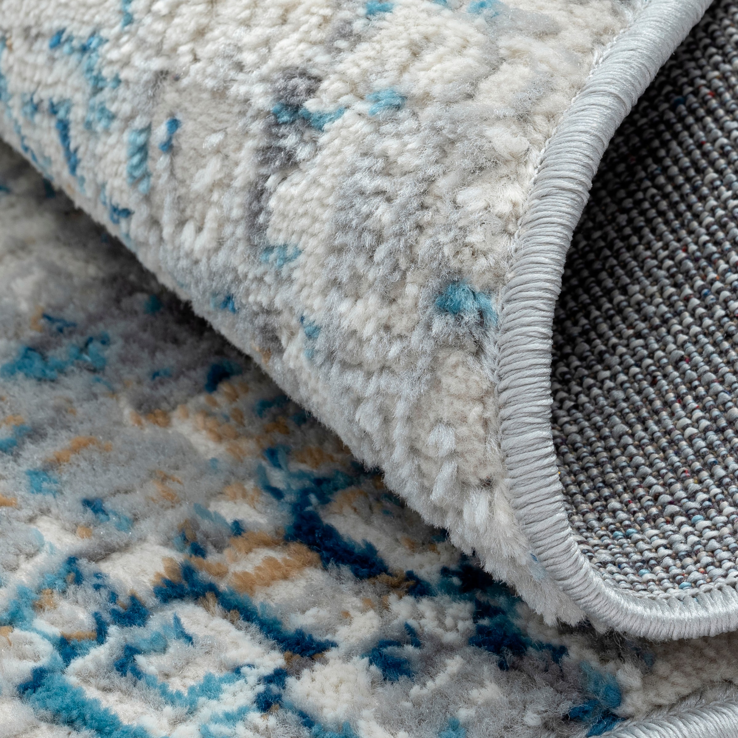 Myflair Möbel & Accessoires Teppich »My Look 2« rund 8 mm Höhe Kurzflor, Ethno-Design, besonders weich durch Microfaser