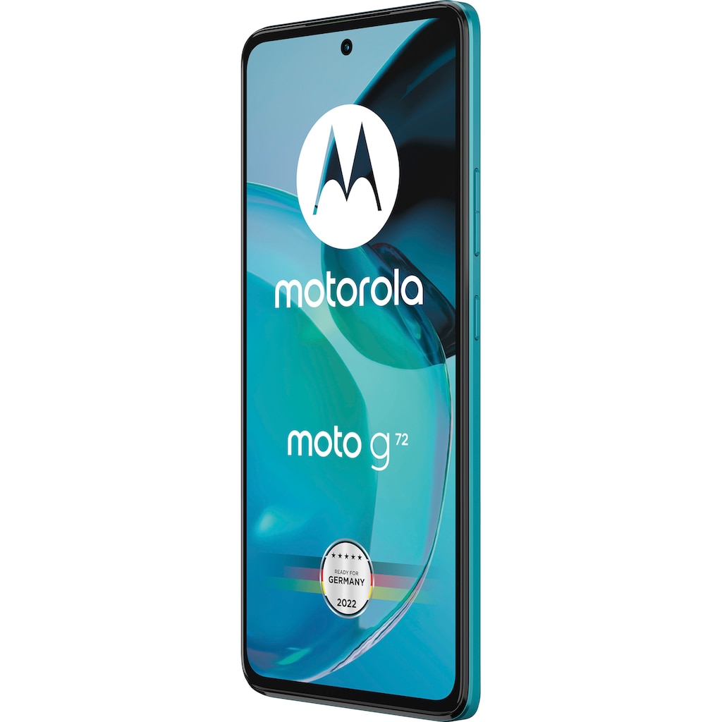 Motorola Smartphone »g72«, Polar Blue, 16,76 cm/6,6 Zoll, 128 GB Speicherplatz, 108 MP Kamera