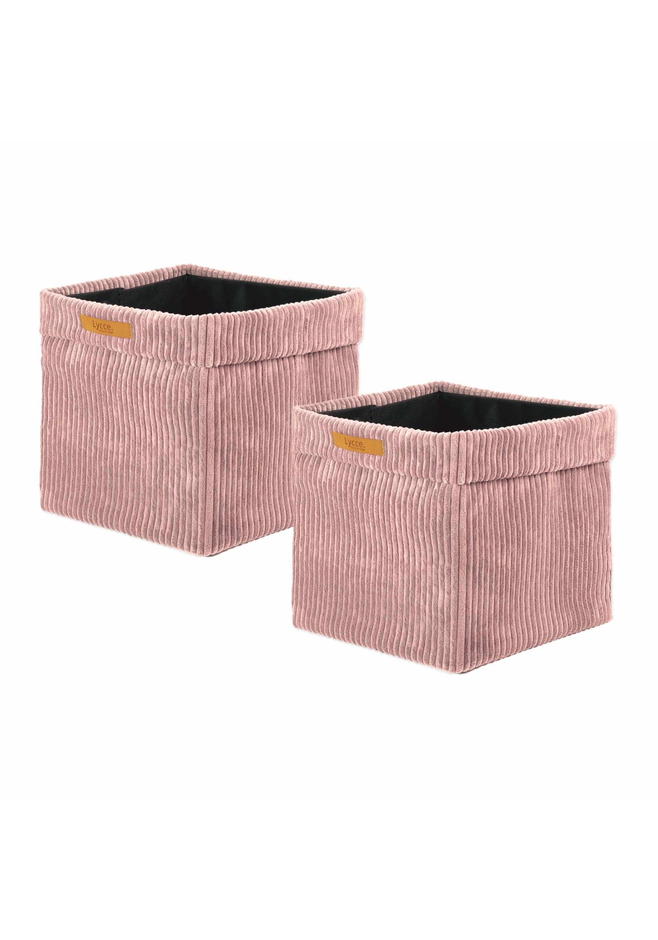 Lycce Aufbewahrungsbox »Aufbewahrungskorb Faltbare Aufbewahrungsbox Cord 2P 2er Pack«