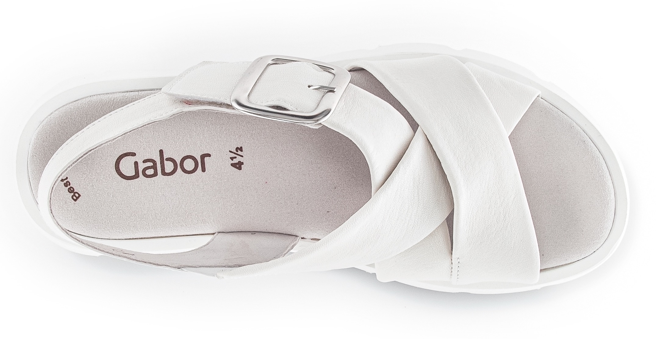 Gabor Keilsandalette, Sommerschuh, Sandale, Keilabsatz, mit Best Fitting Ausstattung
