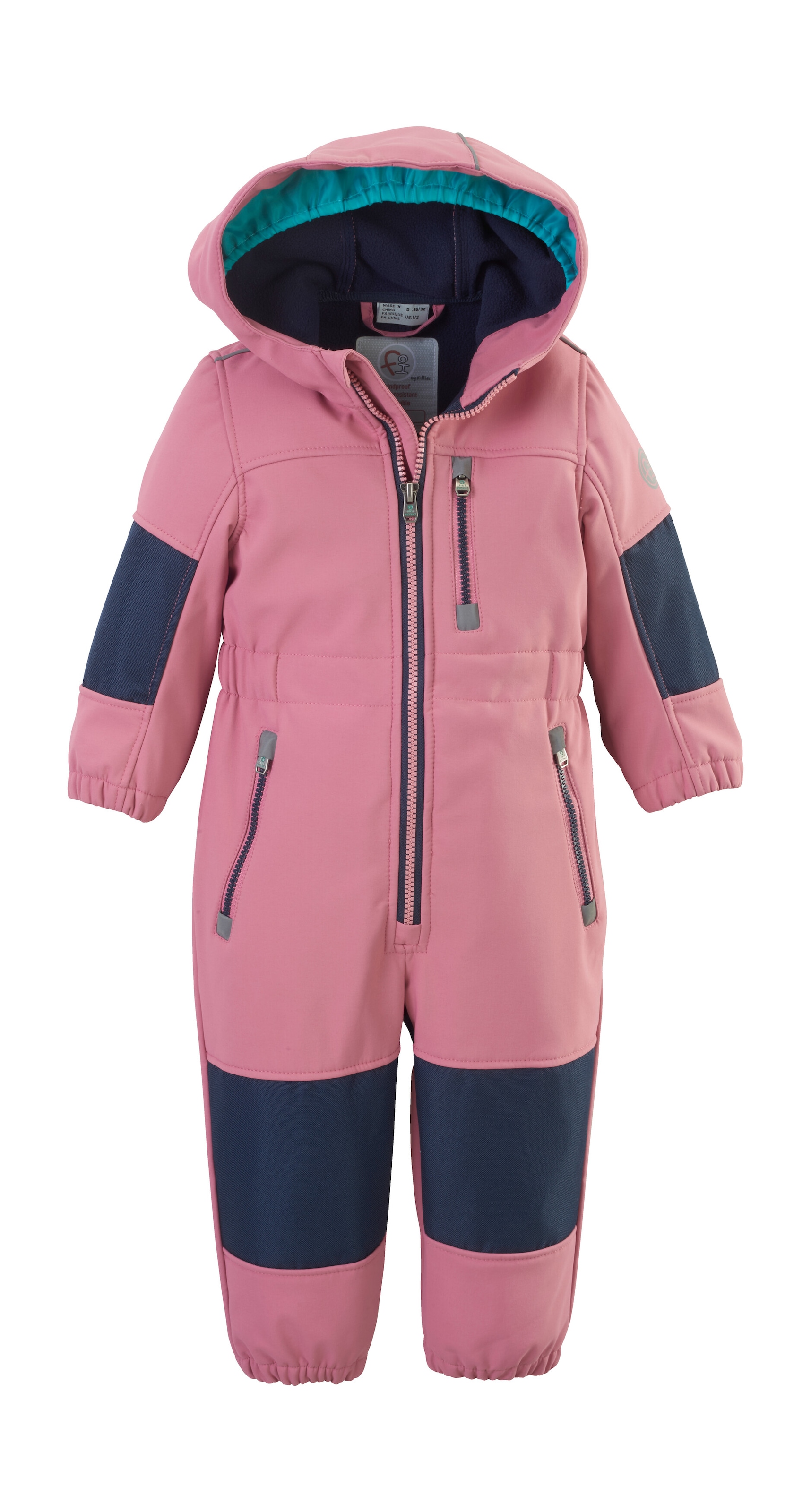 first instinct by killtec Overall »FIOW 35 MNS ONPC«, Softshellanzug mit Fleece Innen, wasserabweisend, winddicht