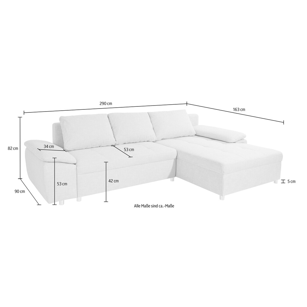 sit&more Ecksofa »Labene«