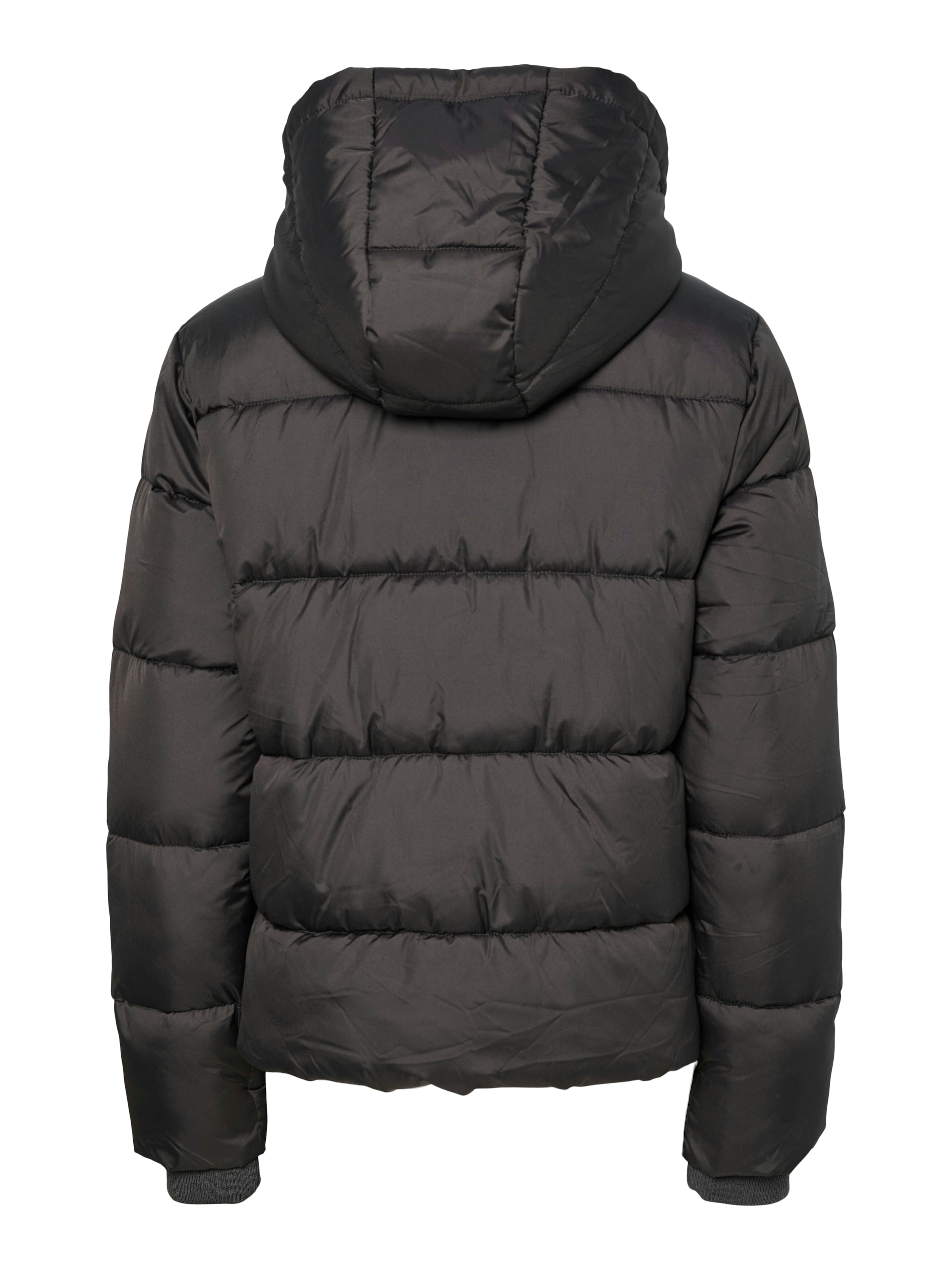 pieces Steppjacke »PCBEE NEW SHORT  PUFFER JACKET NOOS BC« mit Kapuze