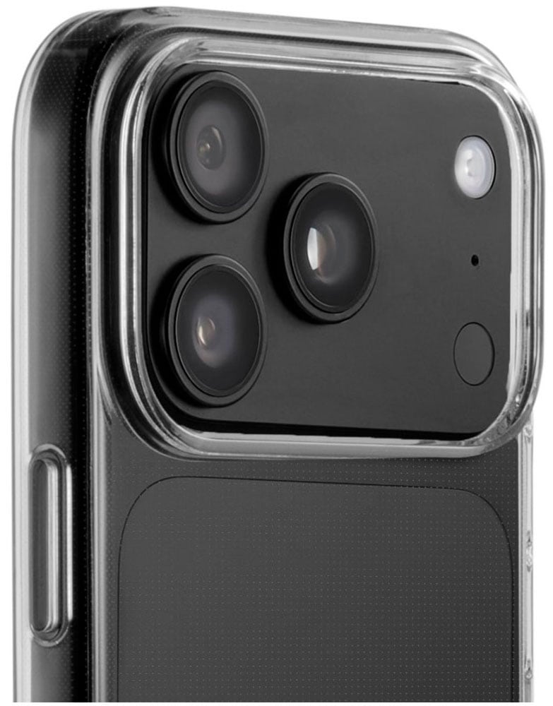 Hama Smartphone-Hülle »Handyhülle f. Apple iPhone 17 Pro/18 Pro (kratzfest, ohne Vergilben)« Apple iPhone 17 Pro Anti-Vergilbung, Kratzschutz, Anti-Rutsch-Oberfläche, Ultra-Slim