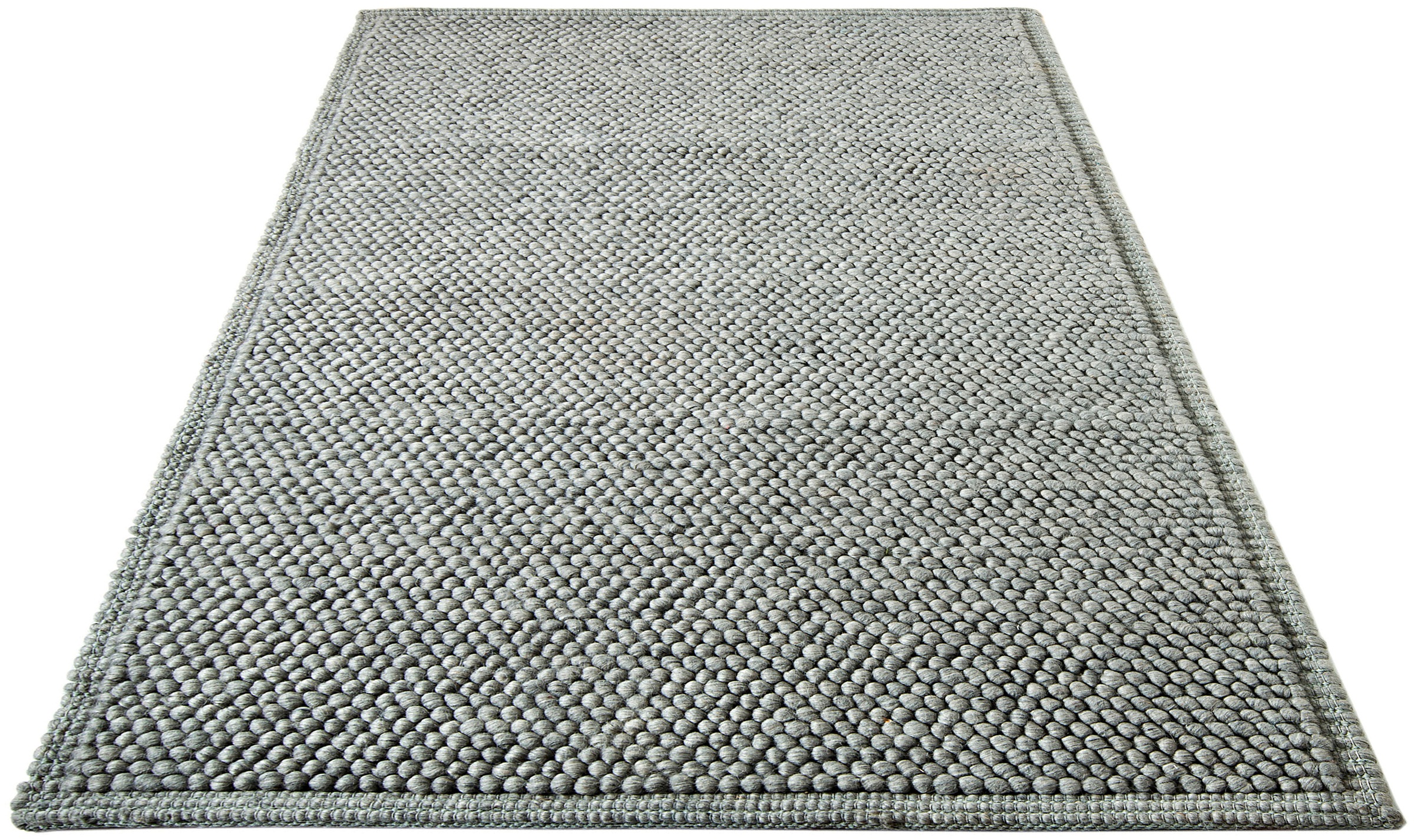 Home affaire Wollteppich »Seebu Loop«, rechteckig, reine Schurwolle, Kurzflor, grobe... kaufen