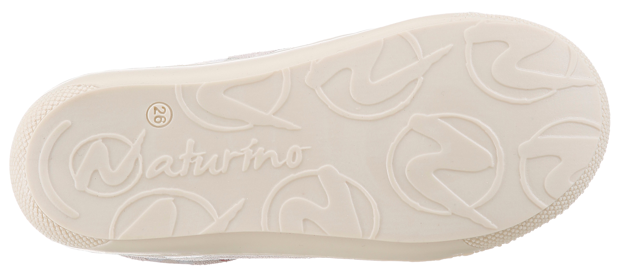 Naturino Lauflernschuh »COCOON SUEDE«  Babyschuh mit Print, Größenschablone zum Download