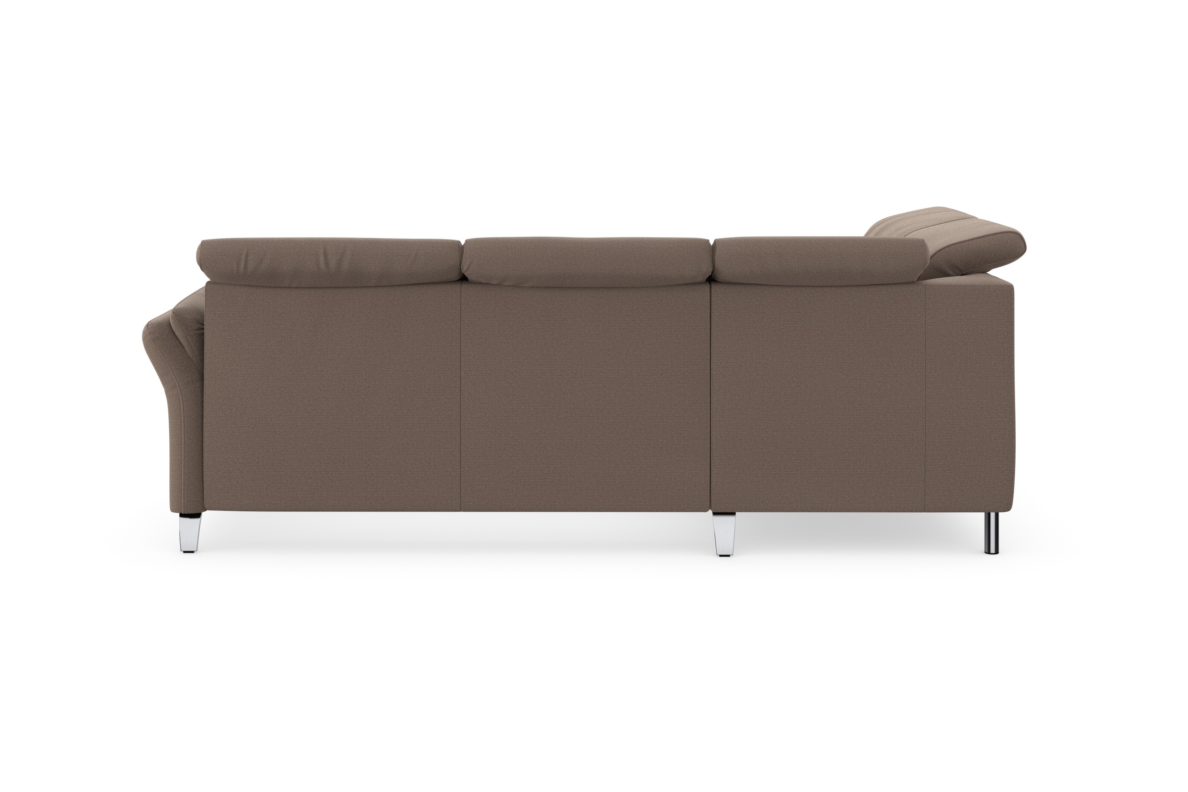 sit&more Ecksofa »Grenoble L-Form mit Federkern«, wahlweise mit Bettfunktion, Bettkasten, Arm- und Kopfteilverstellung