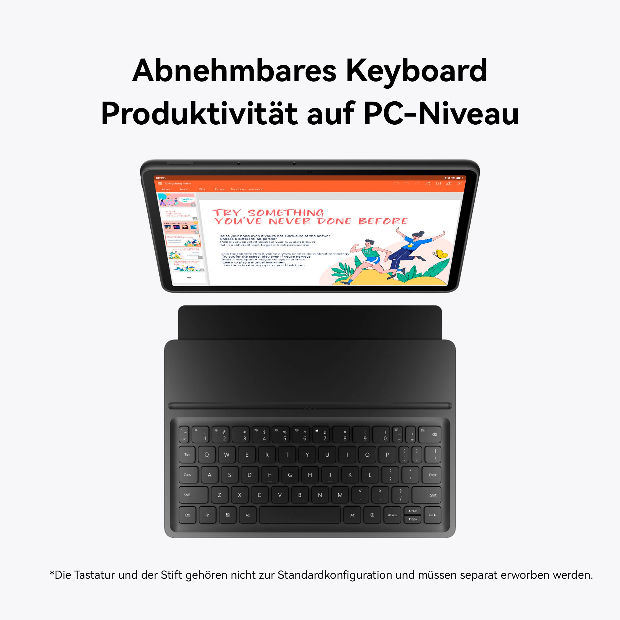 Huawei Tablet »MatePad 11.5 Zoll 6 GB + 128 GB WiFi inklusive Hülle mit Tastatur«, (29,2 cm / 11,5 Zoll), HarmonyOS,)