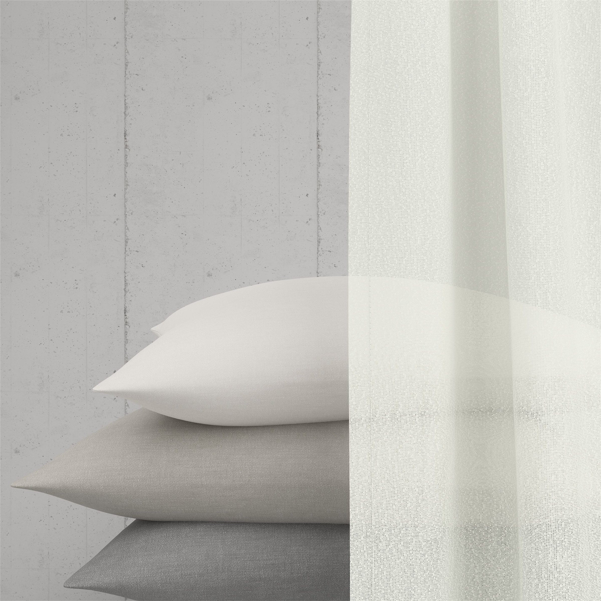 Neutex for you! Vorhang »ADESSO« Multifunktionsband 1 Stk. tlg. Buntweber mit feiner Struktur