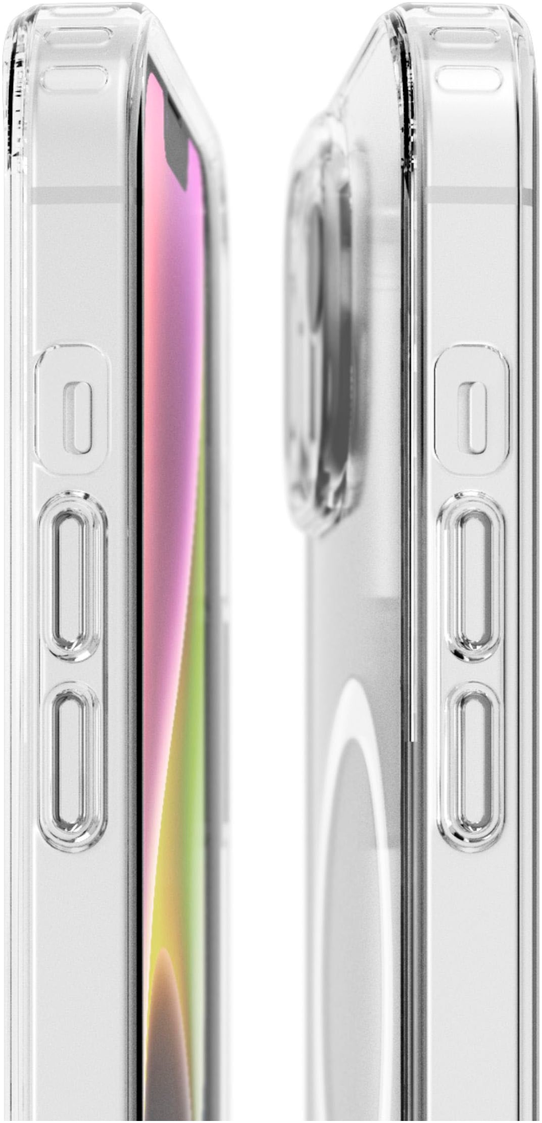 VONMÄHLEN Smartphone-Hülle »iPhone 14, Transparent Case - Schutzhülle,transparent«